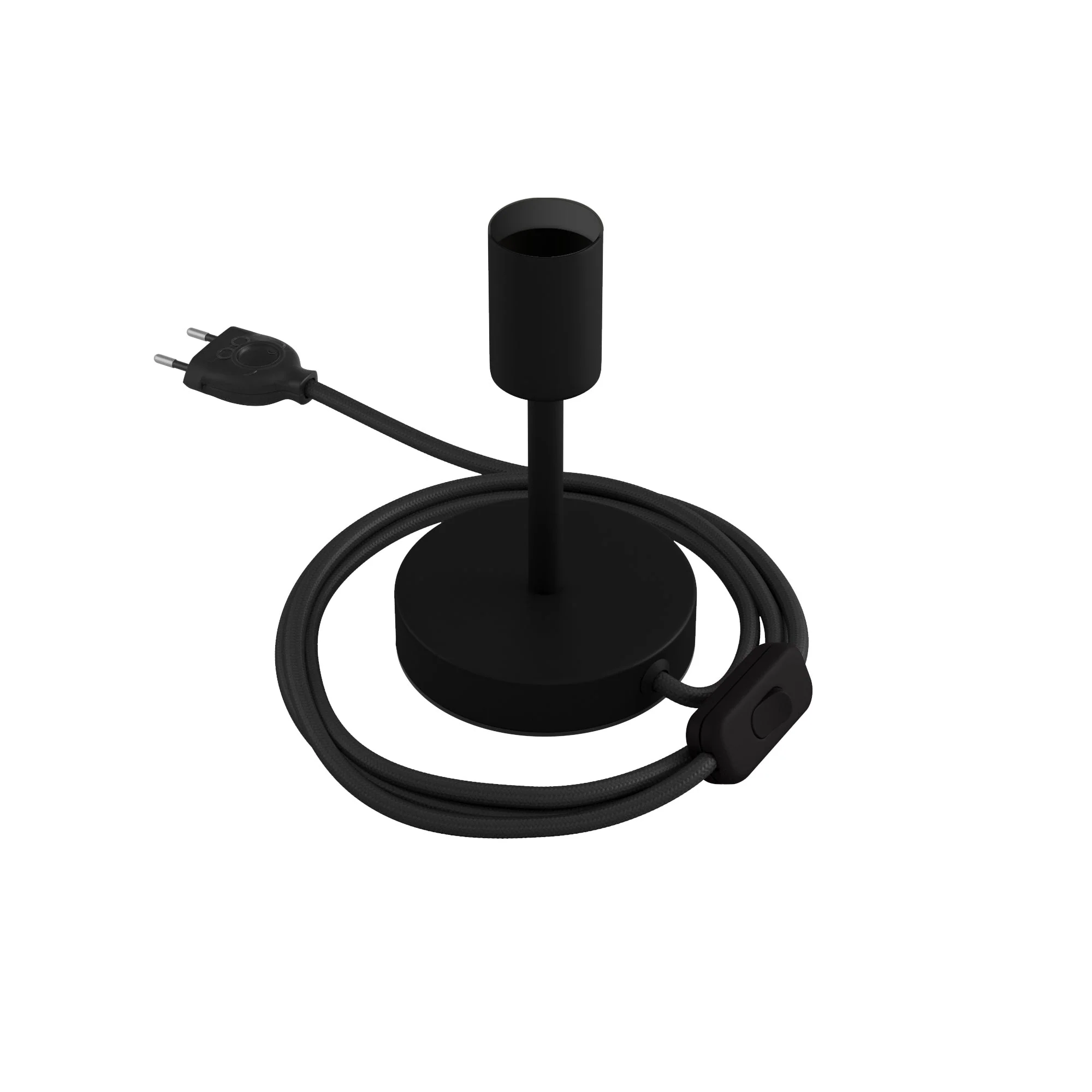 Alzaluce - Lampada da tavolo in metallo - Nero opaco - Image 5