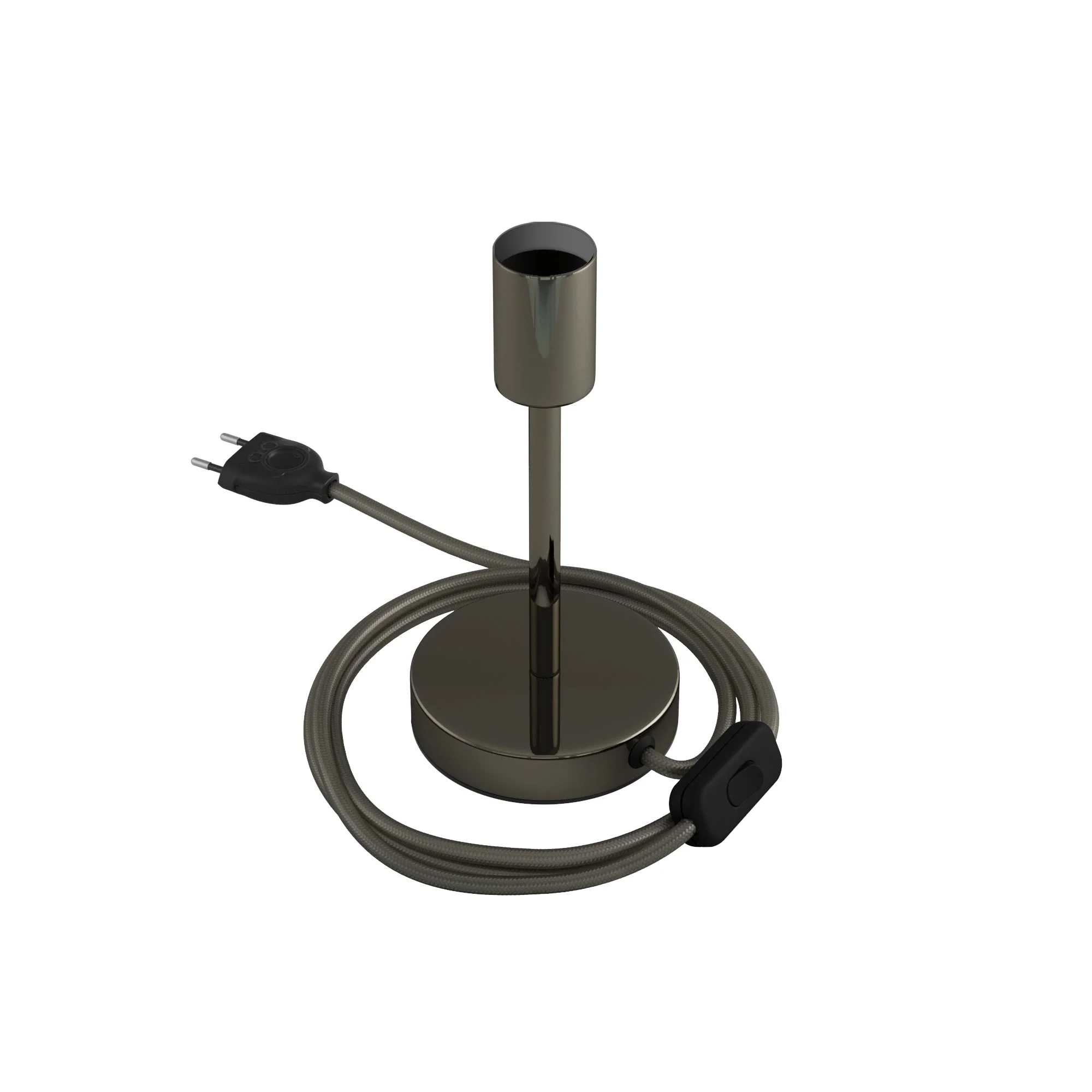 Alzaluce - Lampada da tavolo in metallo - Nero perla - Image 6