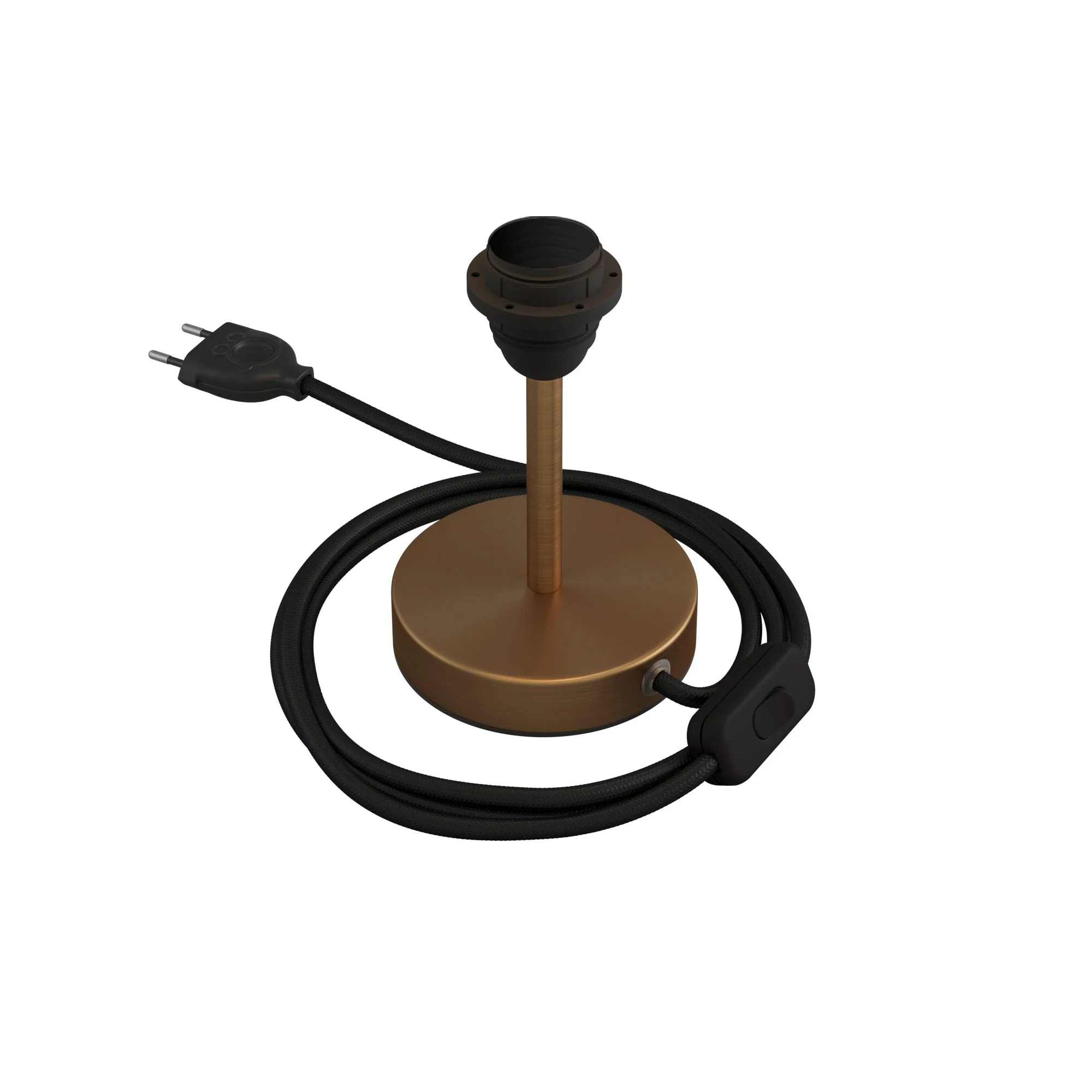 Alzaluce per paralume - Lampada da tavolo in metallo - Bronzo satinato - Image 5