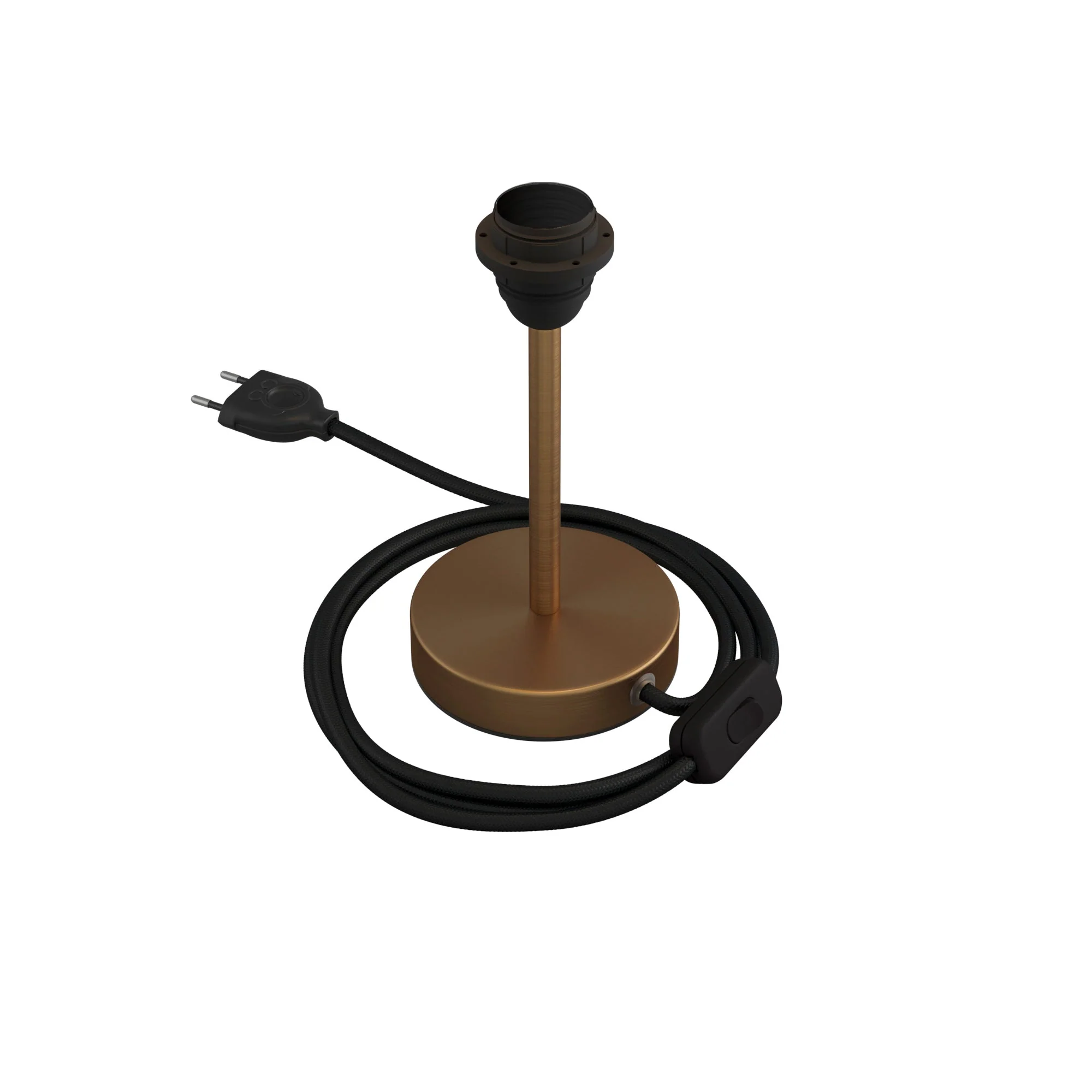 Alzaluce per paralume - Lampada da tavolo in metallo - Bronzo satinato - Image 6