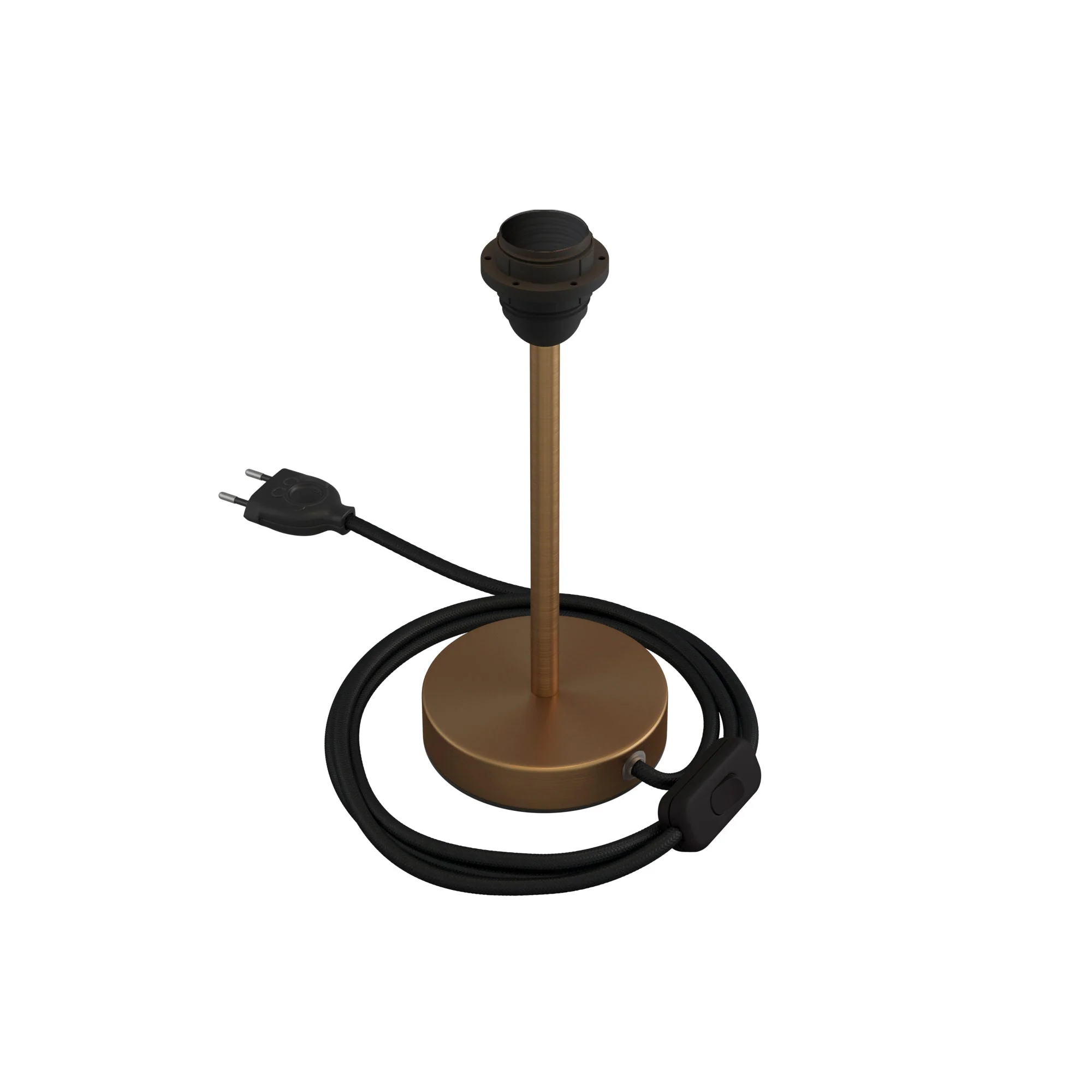 Alzaluce per paralume - Lampada da tavolo in metallo - Bronzo satinato - Image 7