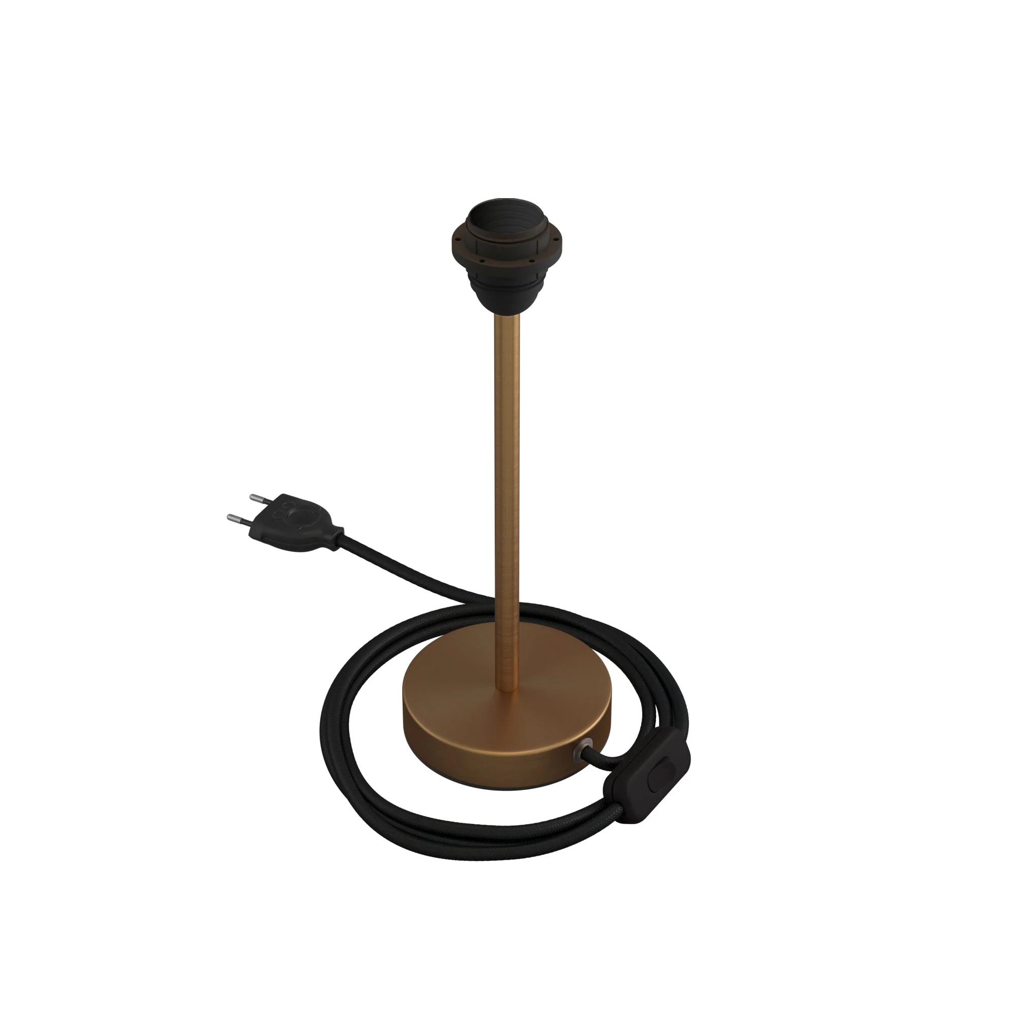 Alzaluce per paralume - Lampada da tavolo in metallo - Bronzo satinato - Image 8
