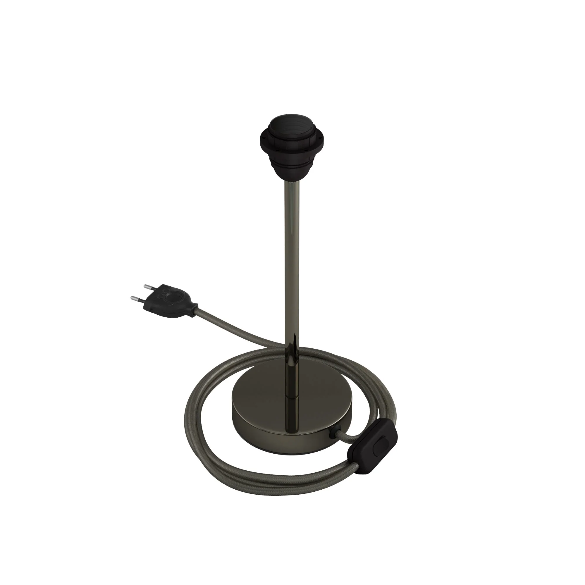 Alzaluce per paralume - Lampada da tavolo in metallo - Nero perla - Image 8