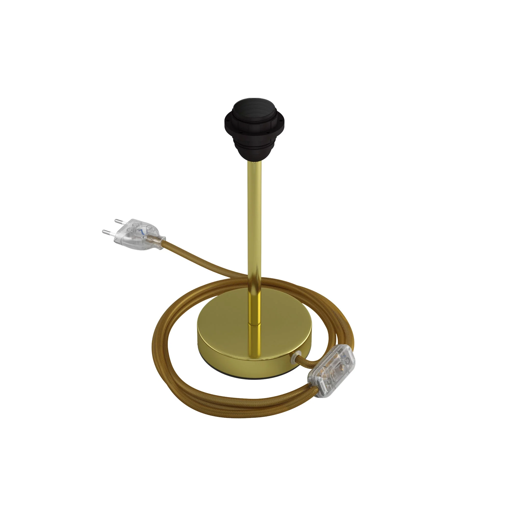 Alzaluce per paralume - Lampada da tavolo in metallo - Ottone - Image 7