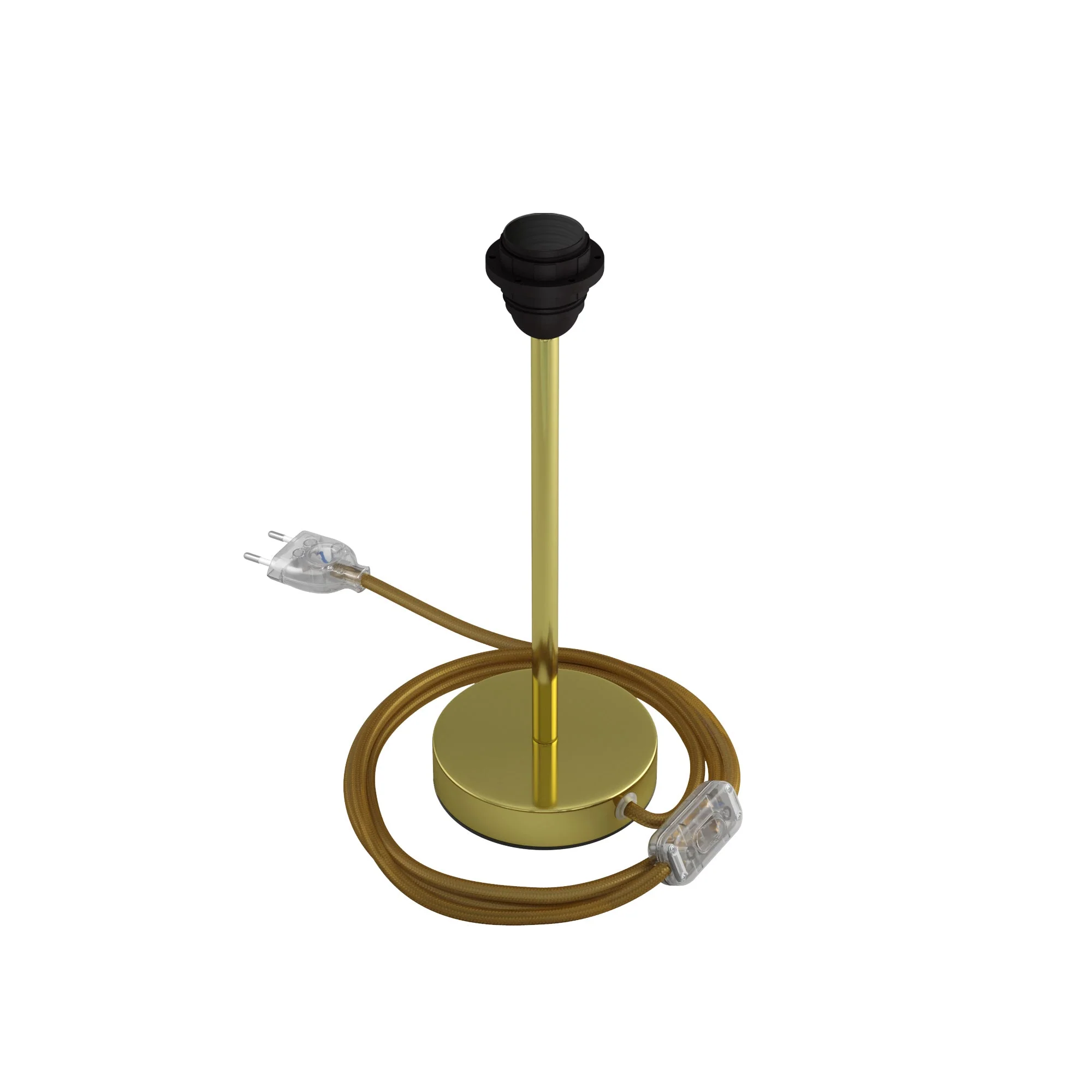 Alzaluce per paralume - Lampada da tavolo in metallo - Ottone - Image 8