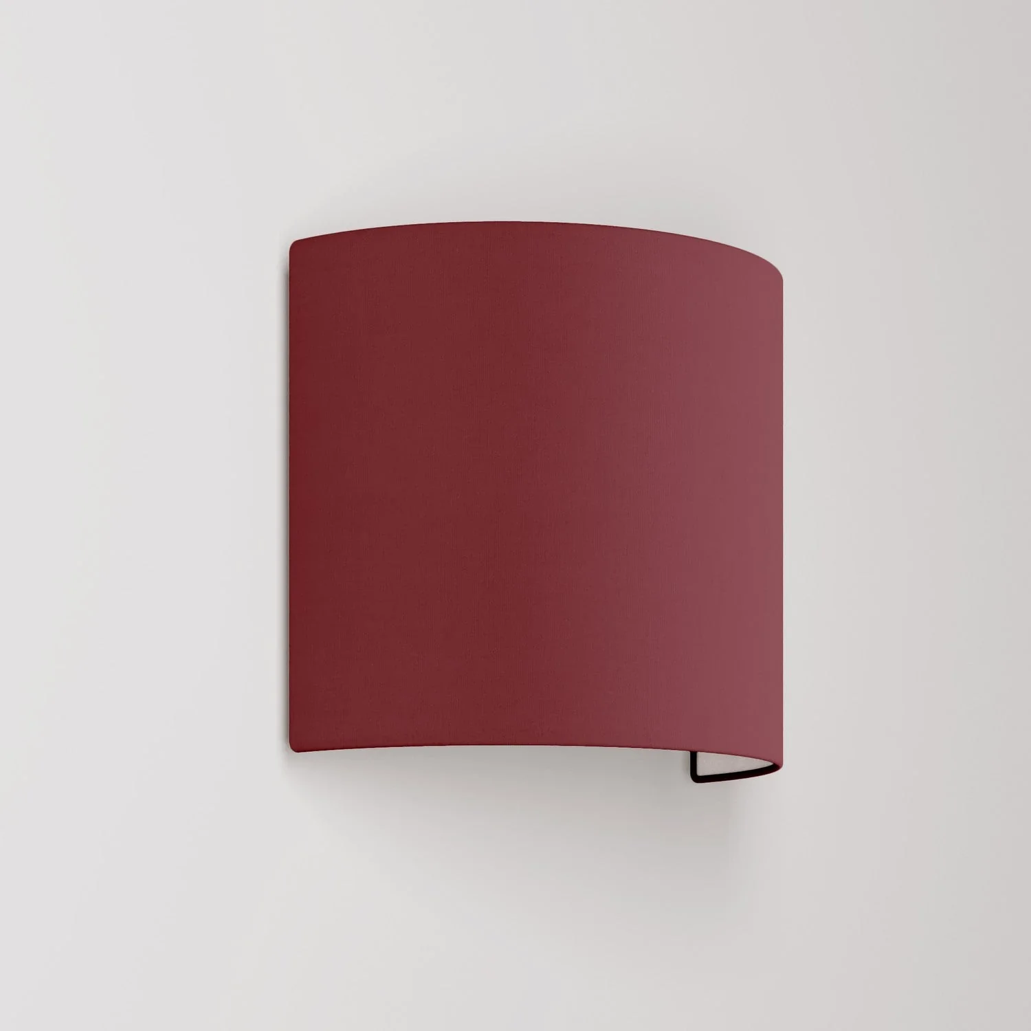 Applique Ventola con paralume in tessuto - Made in Italy - Arenal Bordeaux