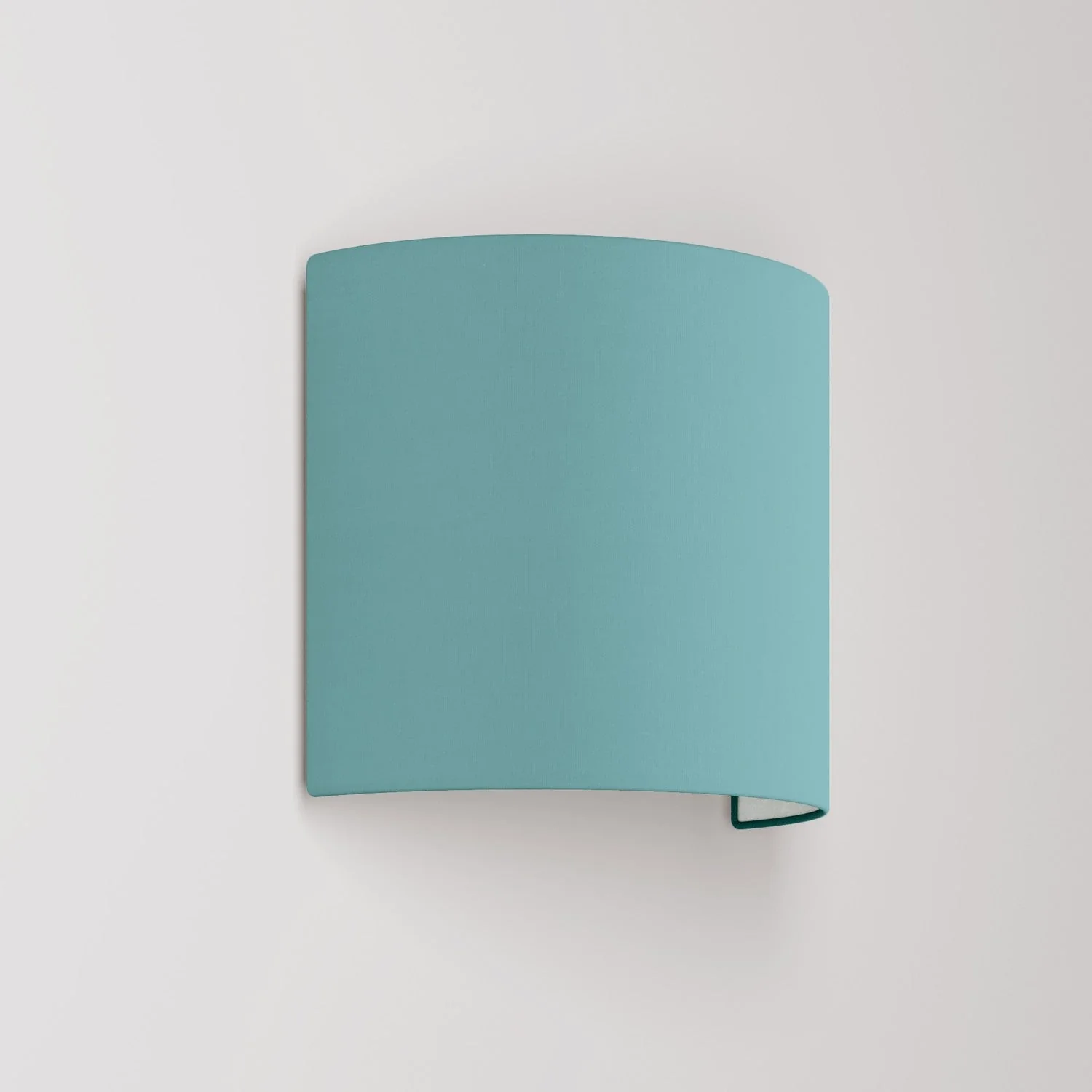 Applique Ventola con paralume in tessuto - Made in Italy - Teletta Verde Dubbio