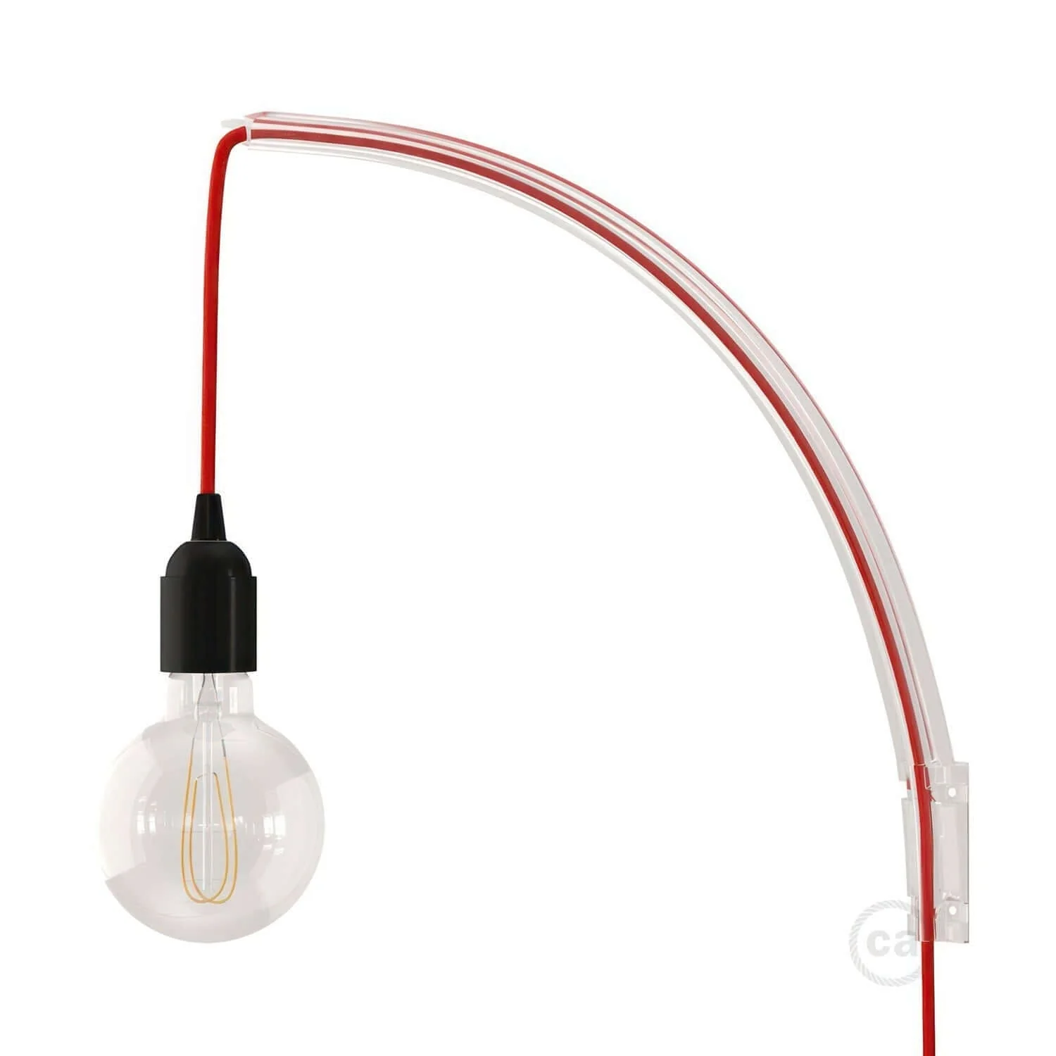 Archet(To), supporto a muro trasparente per lampade a sospensione - Image 3