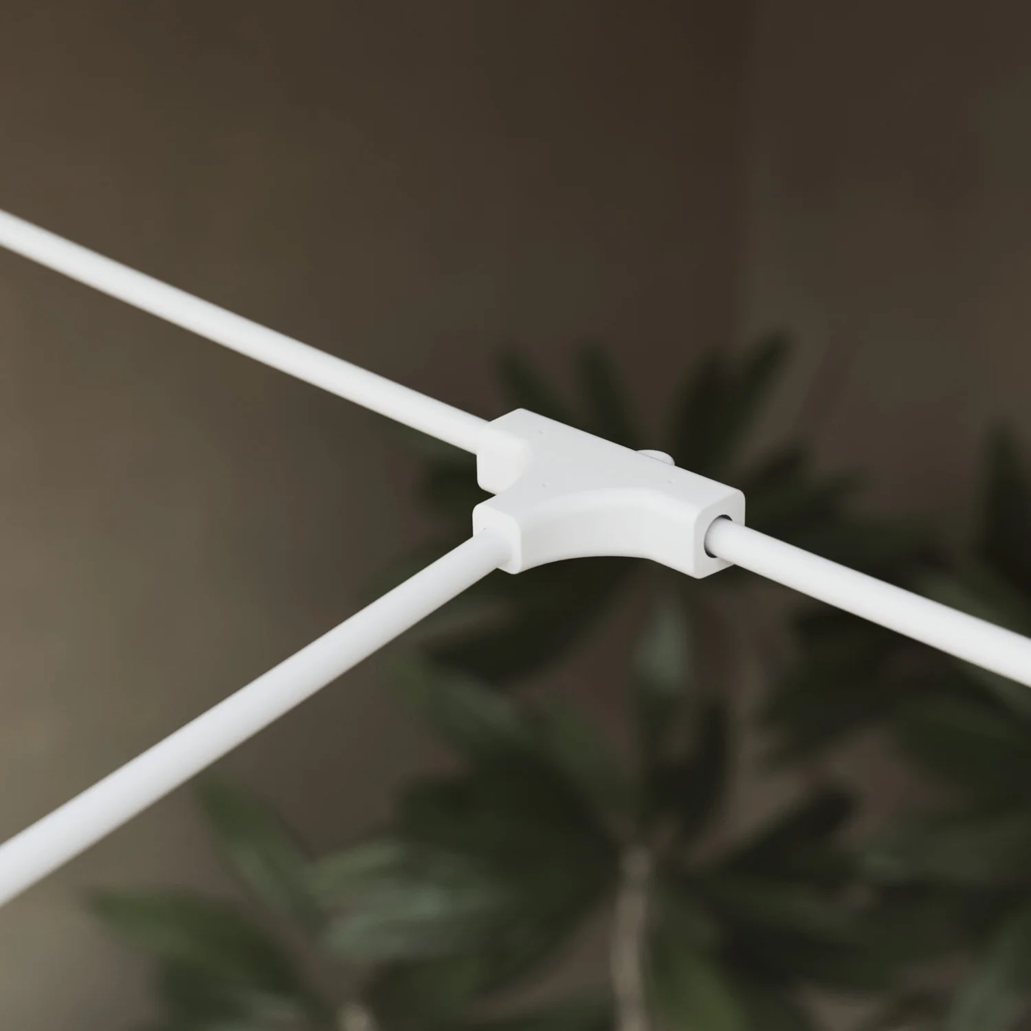 Catena luminosa reticolare 7 punti luce da esterno IP67 Bianco sabbia con spina UK - Marina GRID - Image 8