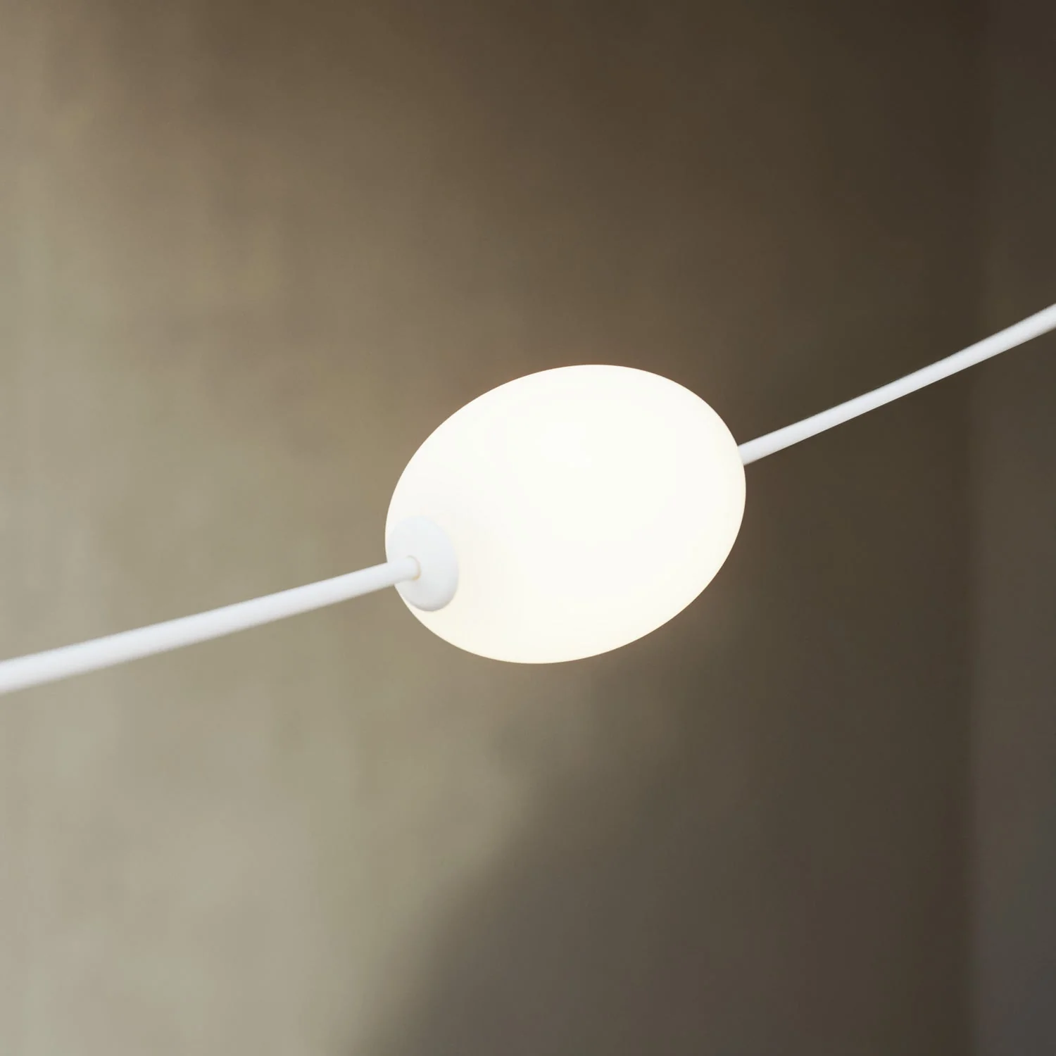 Catena luminosa reticolare 7 punti luce da esterno IP67 Bianco sabbia - Marina GRID - Image 6