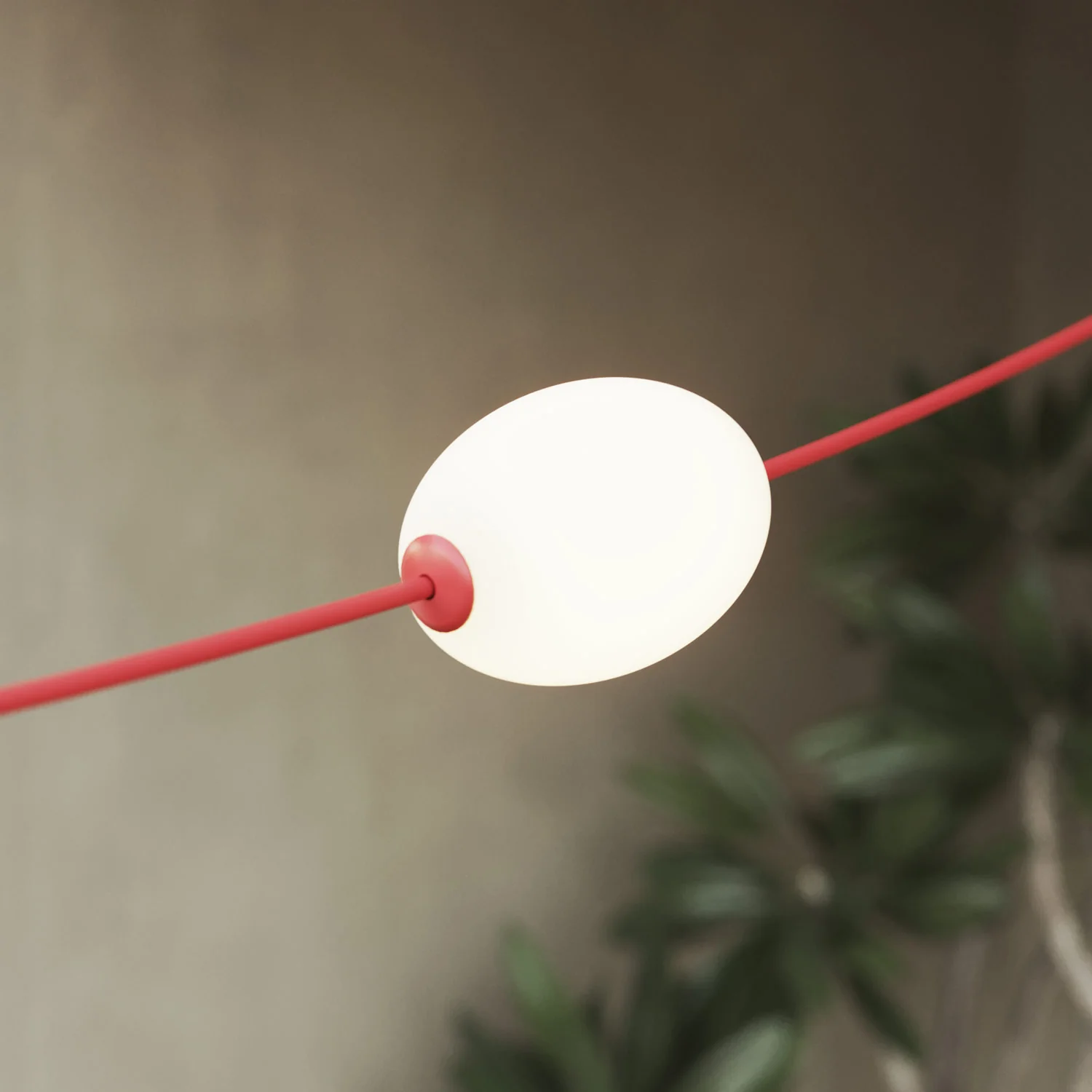 Catena luminosa reticolare 7 punti luce da esterno IP67 Rosso stella marina con spina UK - Marina GRID - Image 6