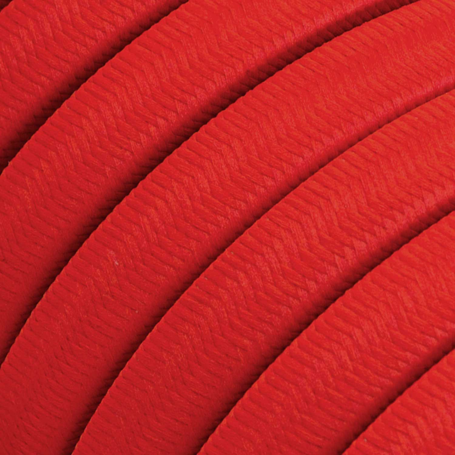 Catenaria Sistema Lumet 'Maioliche' da 7,5 m con cavo tessile, 5 portalampada e paralumi Rosso e Verde, gancio e spina nera - Image 3