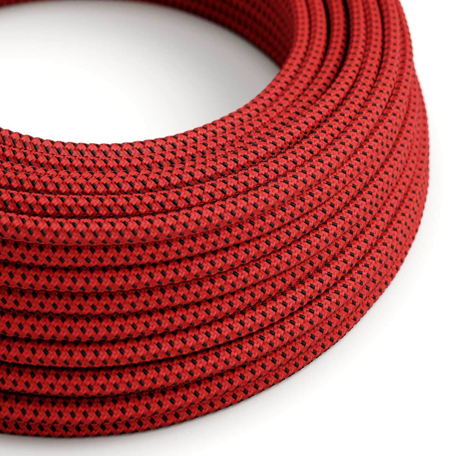 Cavo per illuminazione in tessuto lucido Red Devil 3D - RT94