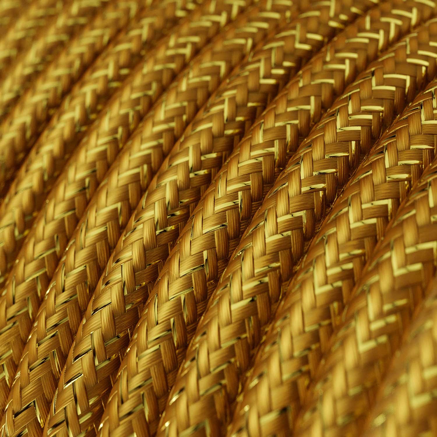 Cloth Covered Wire - Gold Glitter RL05 - UL Listed - Image 2