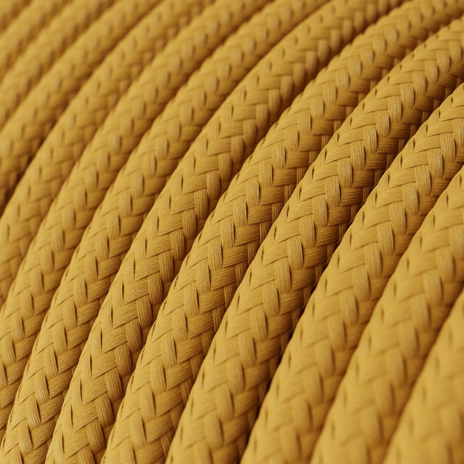Cloth Covered Wire - Mustard Rayon RM25 - UL Listed - Image 2