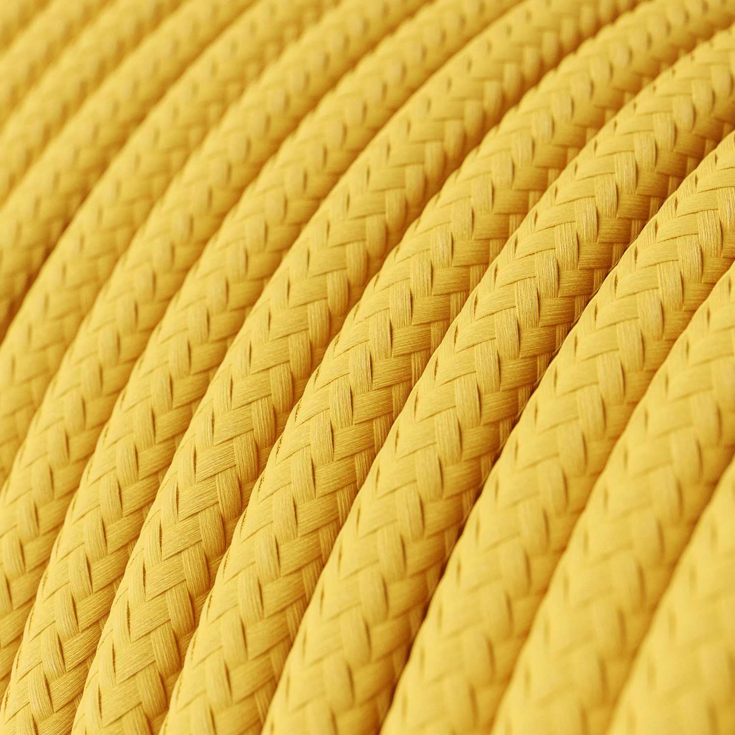 Cloth Covered Wire - Yellow Rayon RM10 - UL Listed - Image 2
