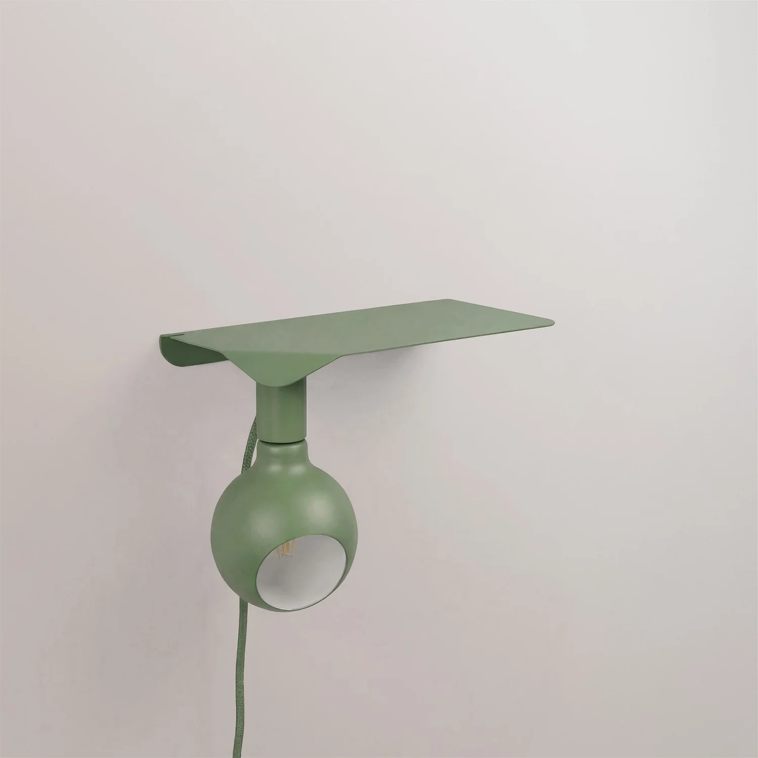 Combo Camo - Lampada con mensola - Verde - Image 5
