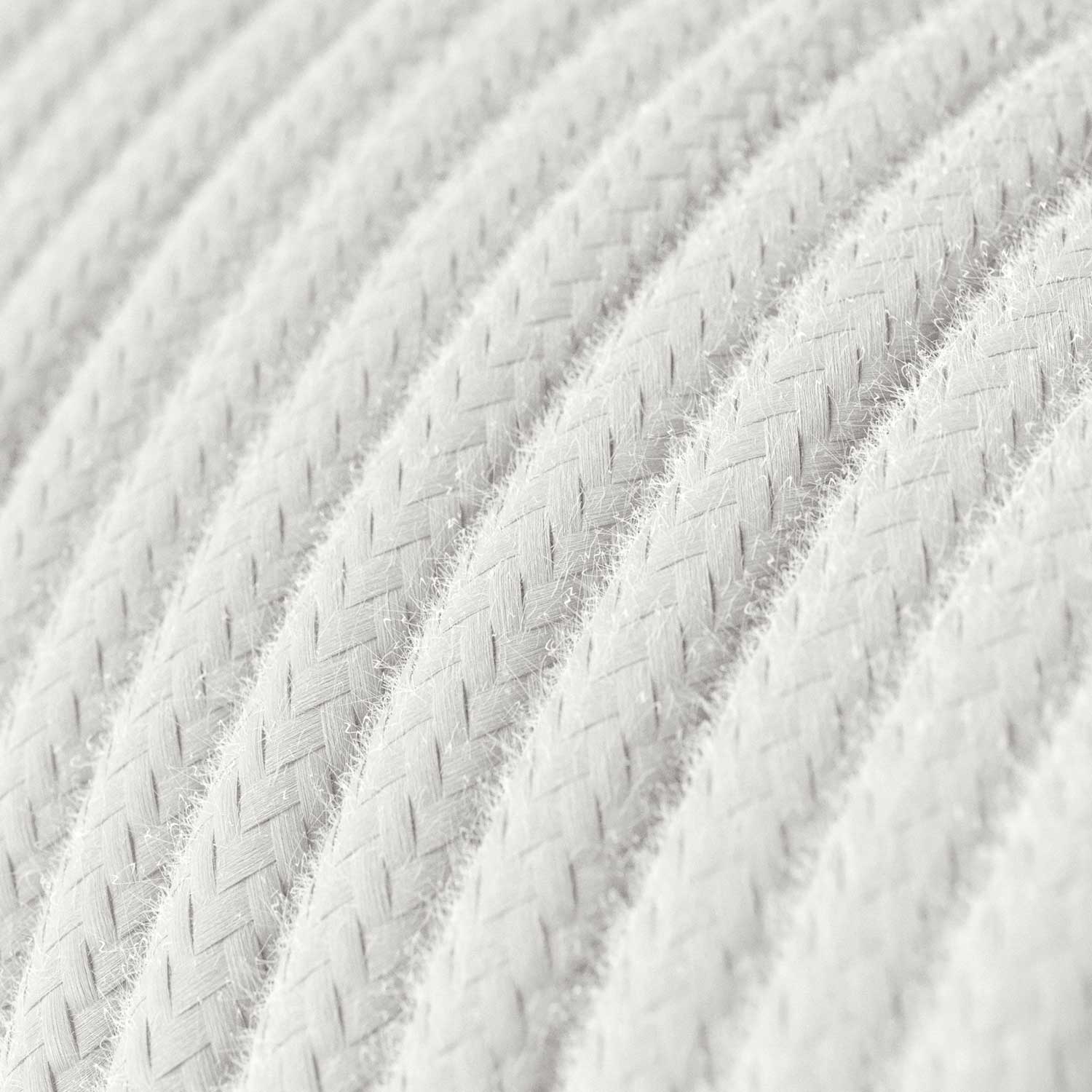 Cordset for lamp with white cotton cable 10 ft - Image 2