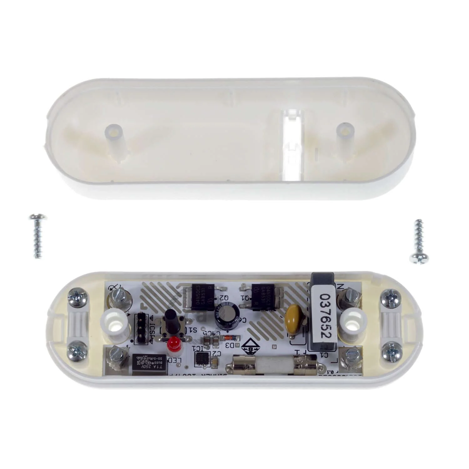 Dimmer universale con pulsante integrato - omologato UL - Bianco - Image 2