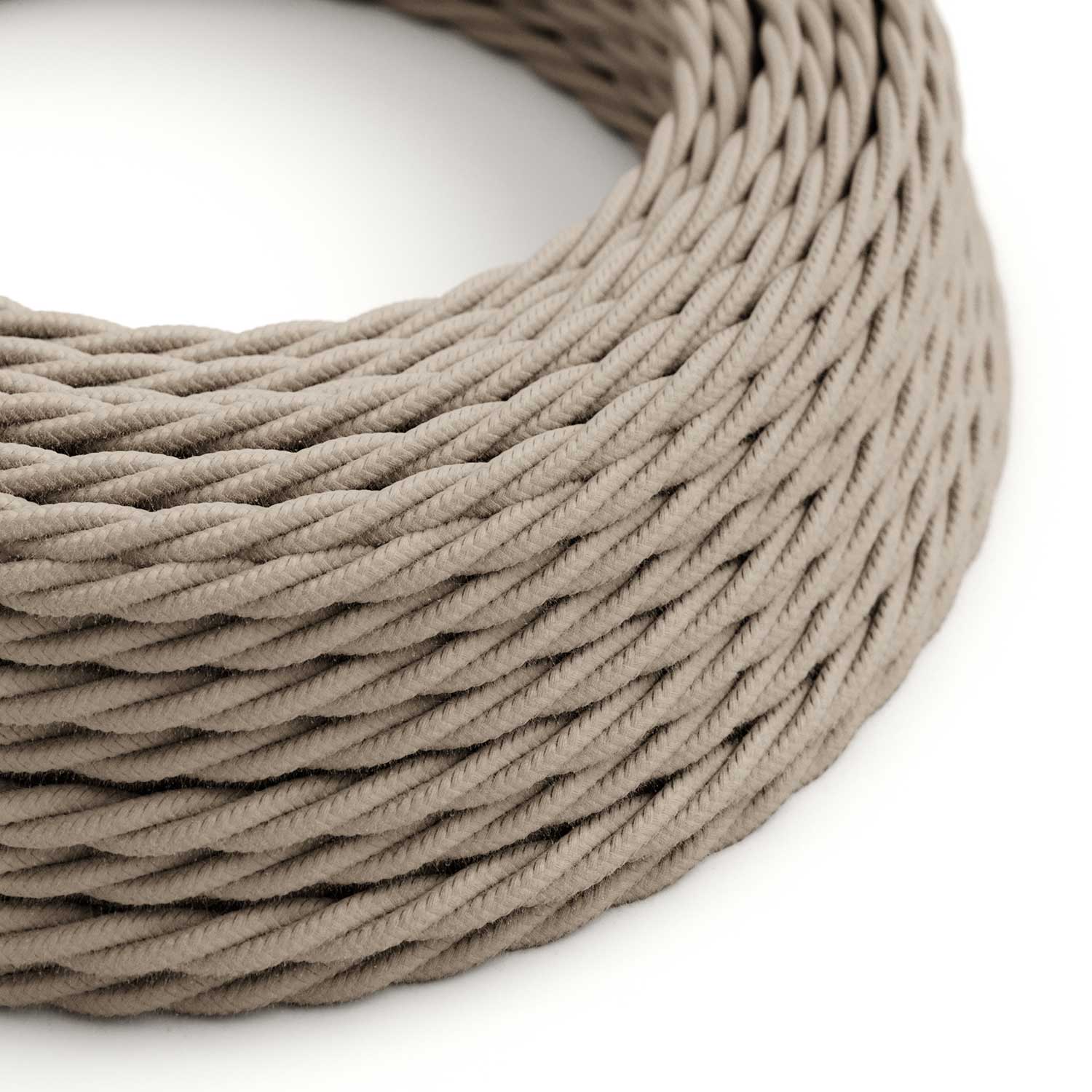 Dove Cotton covered Twisted electric cable - TC43