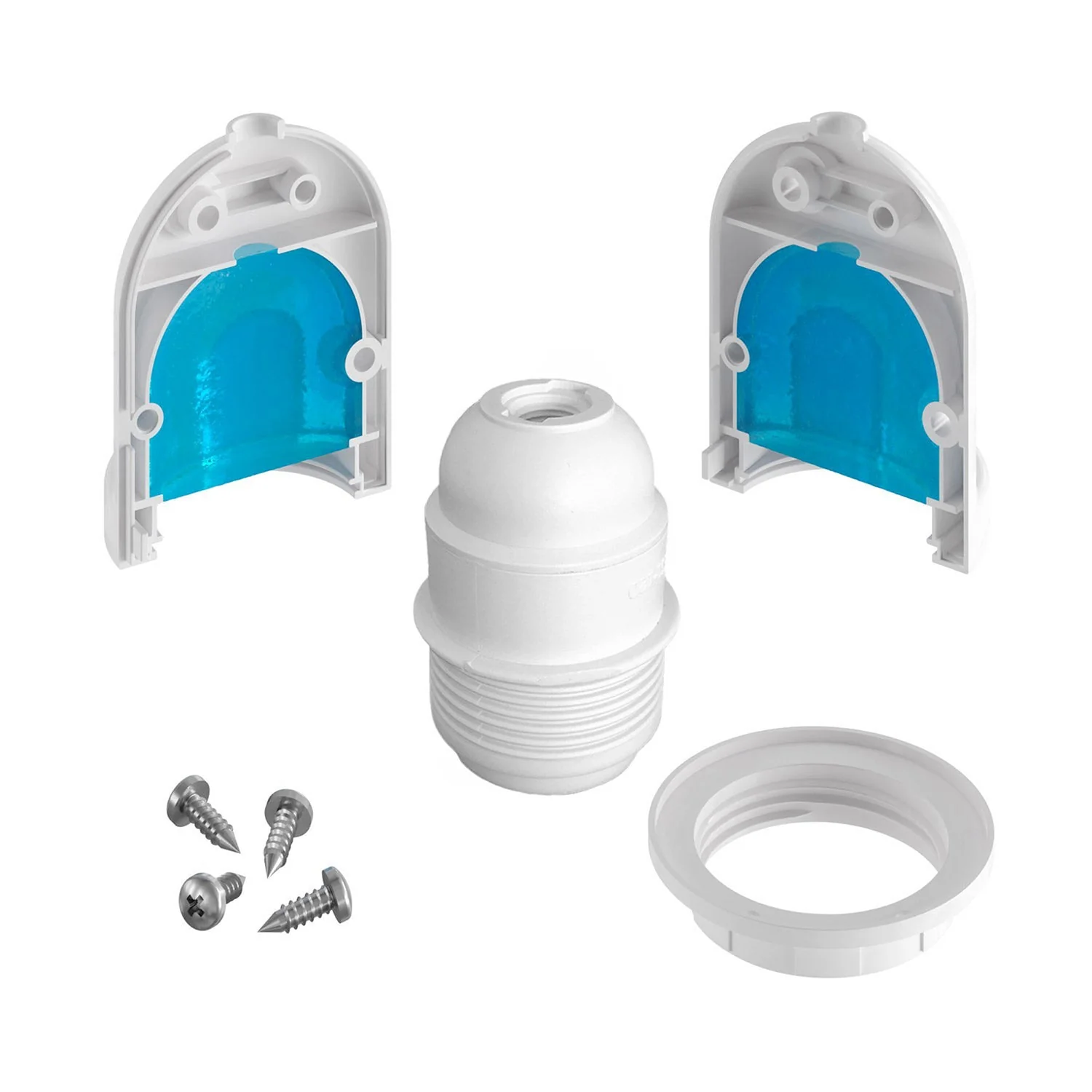 Eiva-1 - Portalampada per esterno E27 protezione IP65 per sistema Modulair - Bianco - Image 6