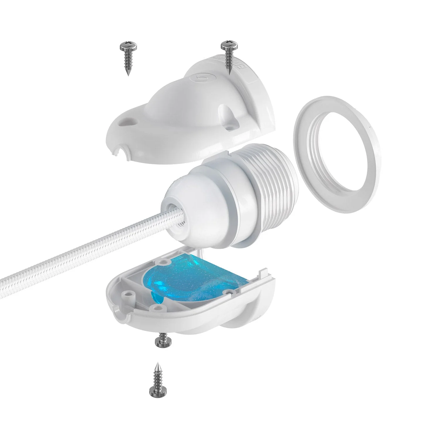Eiva-1 - Portalampada per esterno E27 protezione IP65 per sistema Modulair - Bianco - Image 7