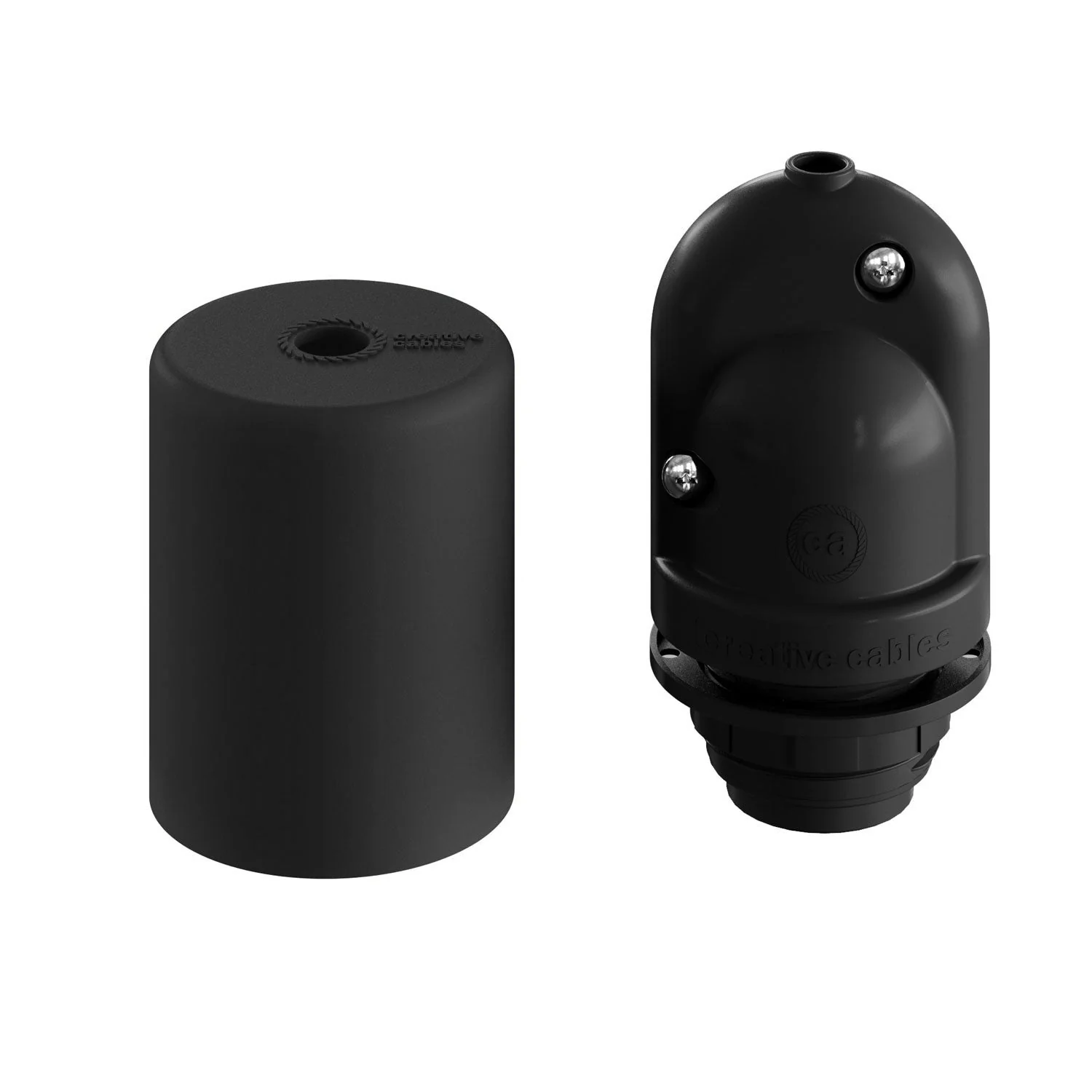 EIVA ELEGANT, E26 silicone socket kit for lampshade - suitable for wet locations - Black - Image 5