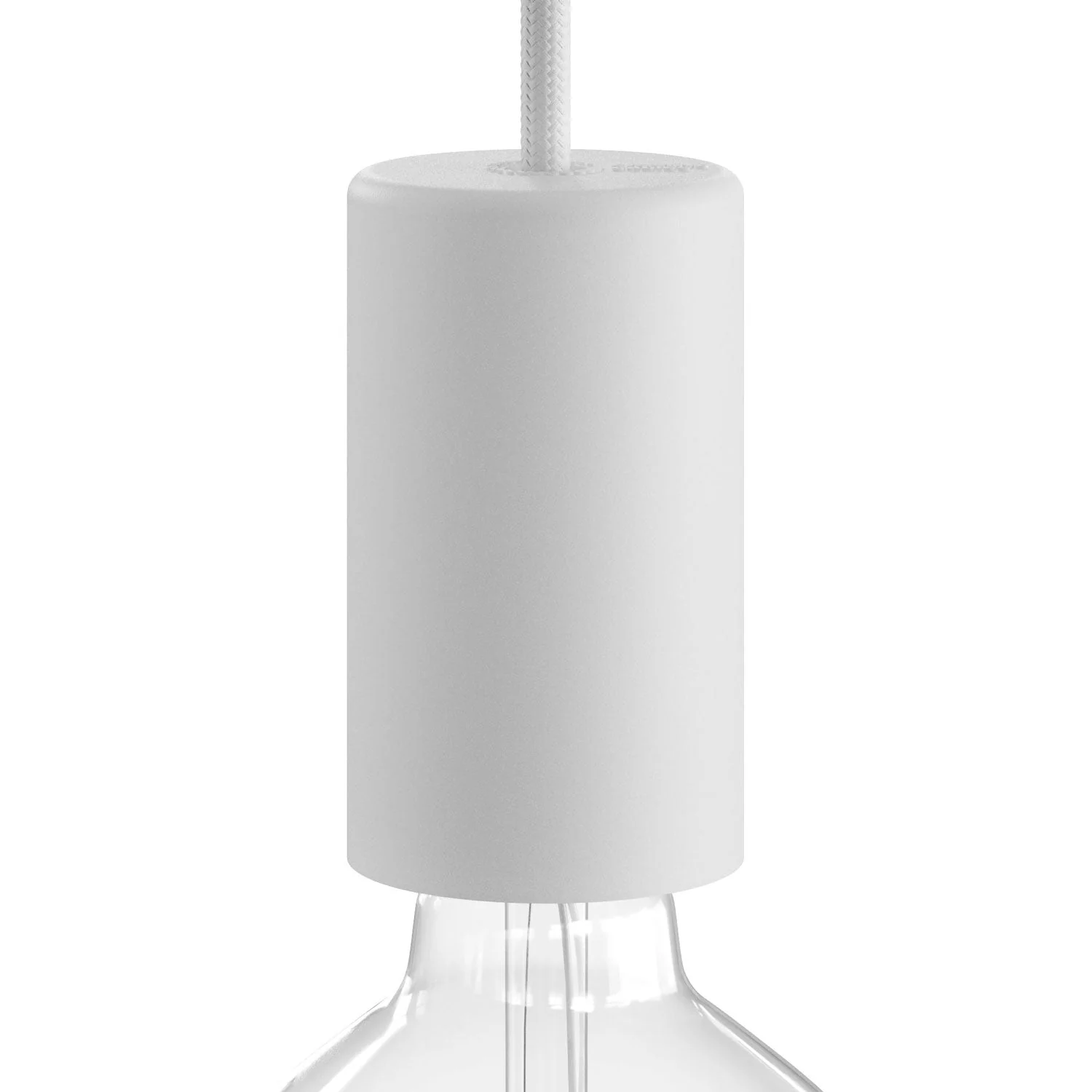 EIVA ELEGANT, E26 silicone socket kit - suitable for wet locations - White