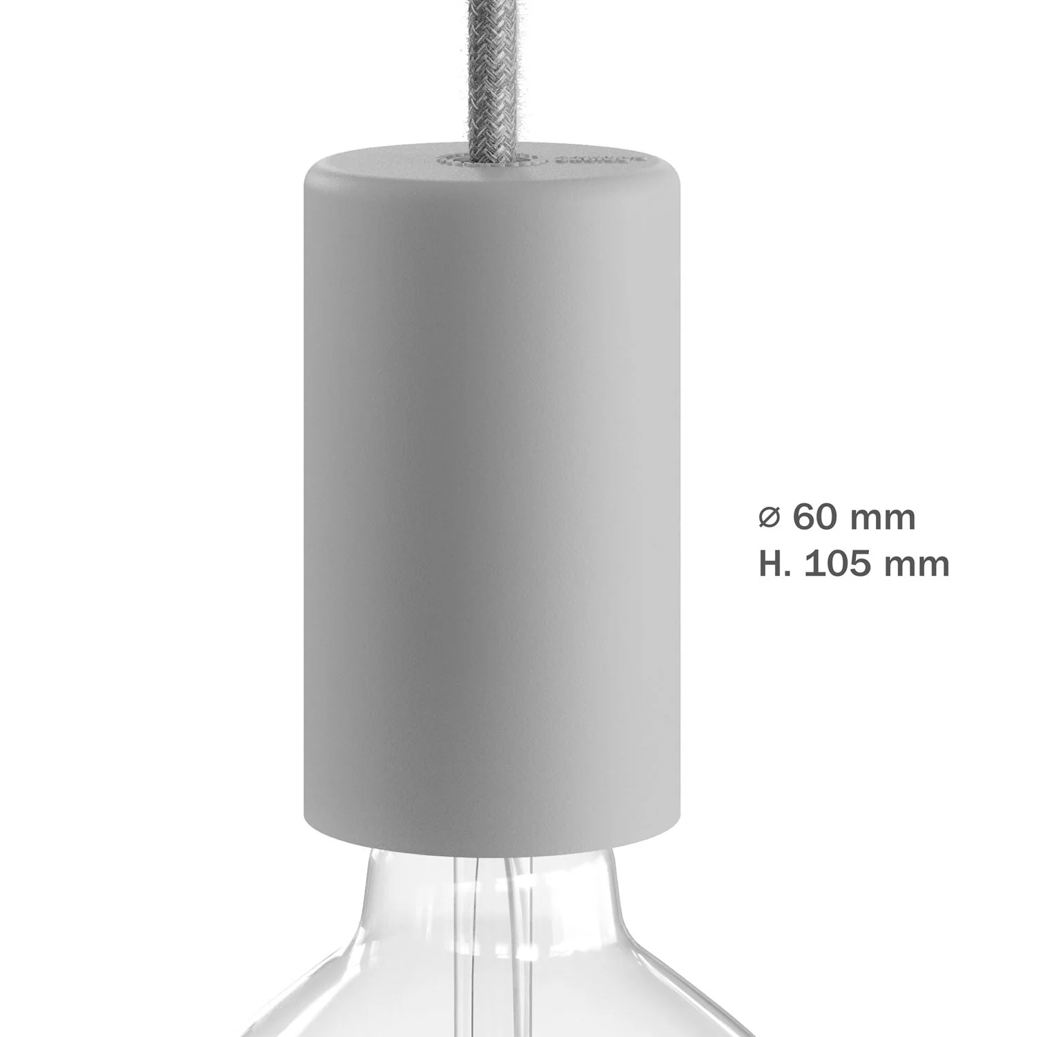 EIVA ELEGANT, kit portalampada per esterno E27 IP65 in silicone per sistema Modulair - Nero - Image 7