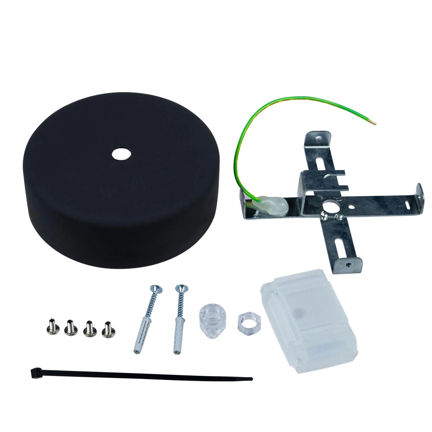EIVA Kit Rosone in Silicone Soft Touch per Esterno IP65 - Sistema Modulair - Grafite - Image 3