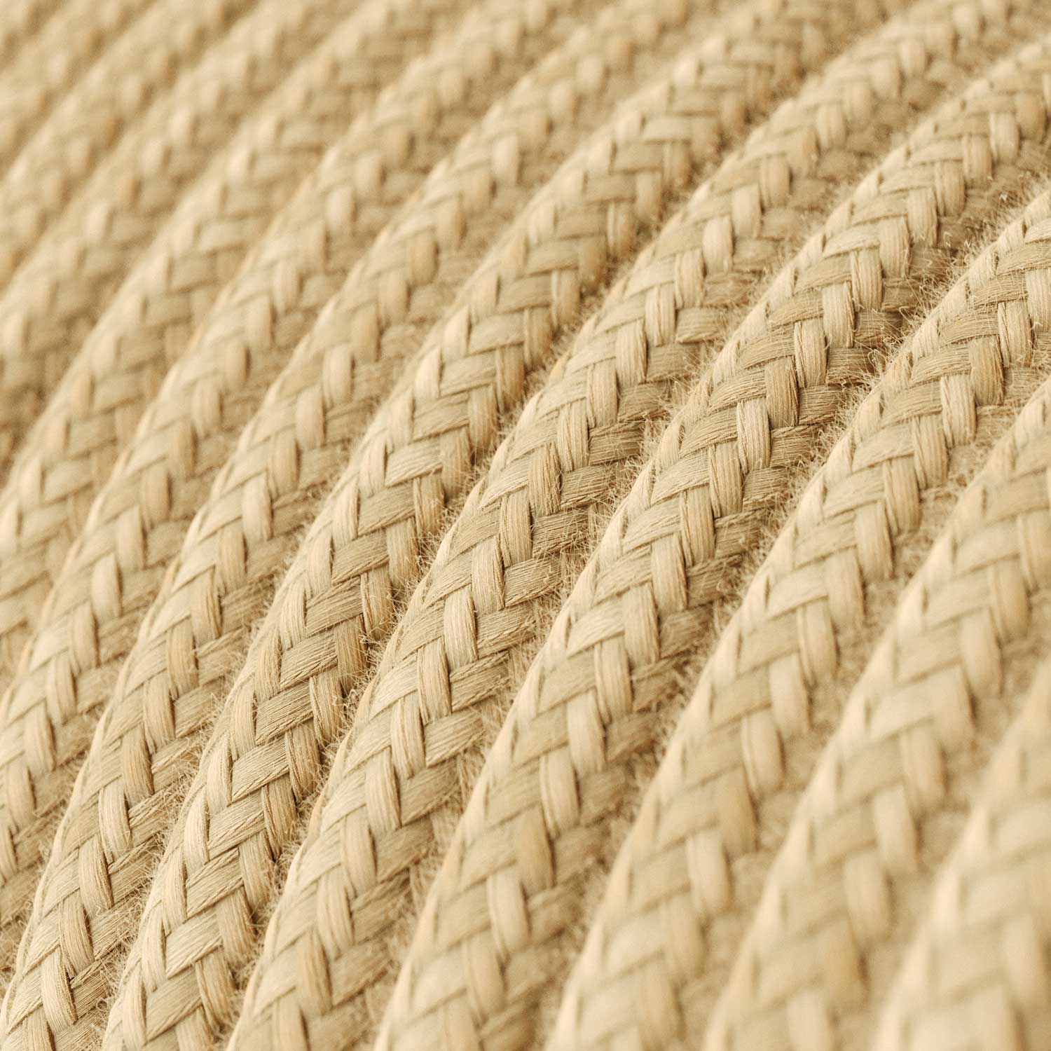 EIVA PASTEL Outdoor pendant lamp with textile cable, decentralizer, canopy and socket for wet locations - Yellow mustard - Image 3