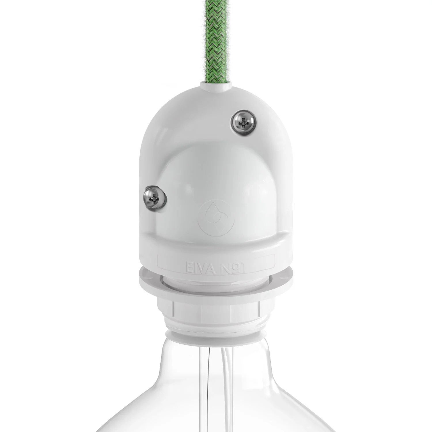 EIVA, the E26 socket suitable for wet locations - White