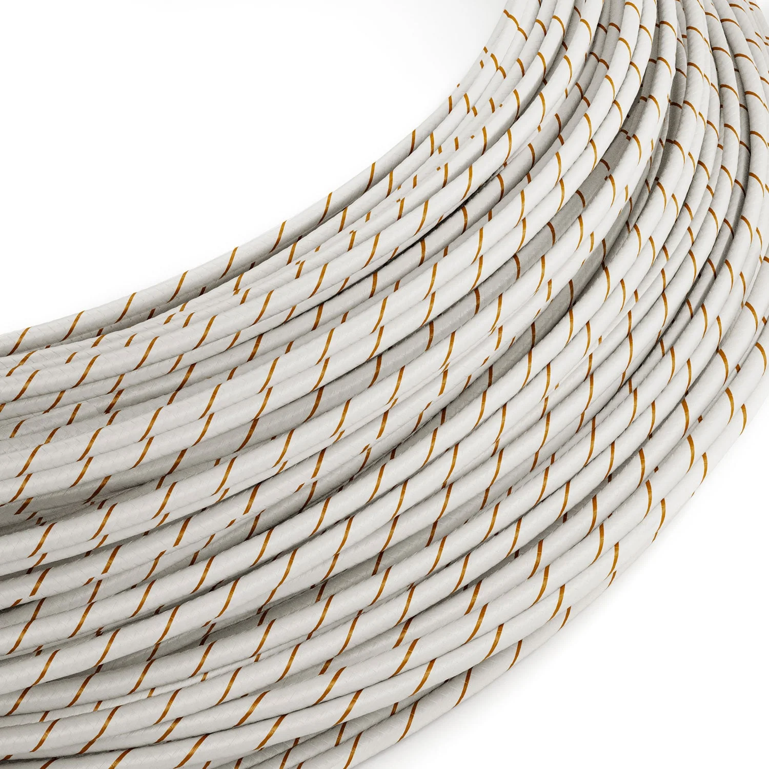 Extra Low Voltage power cable coated in silk effect fabric Vertigo Beer Foam ERM43