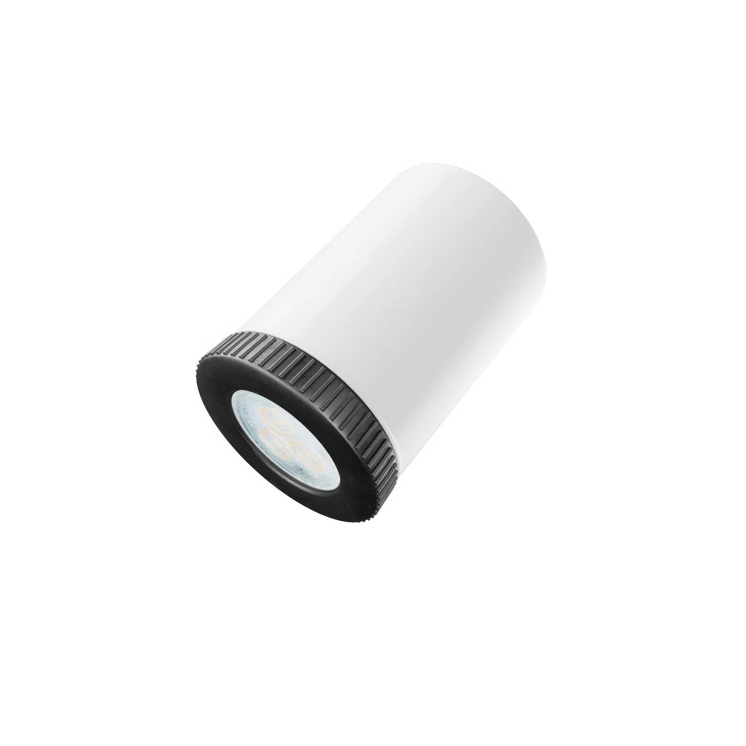 Fermaluce con 2 faretti orientabili Mini Spotlight GU1d0 - Bianco opaco - Image 4