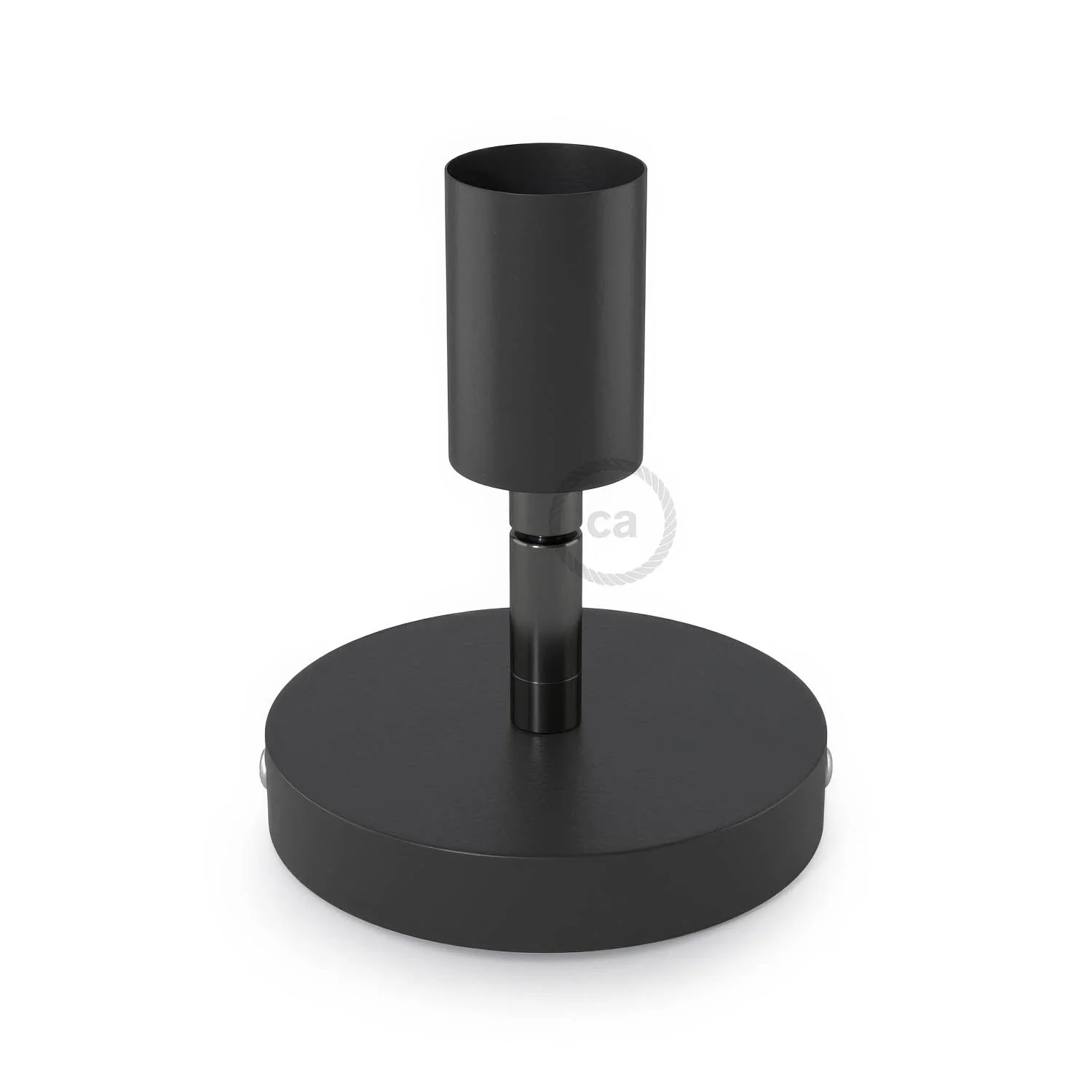Fermaluce Metal 90°, the adjustable wall flush light - Black - Image 3