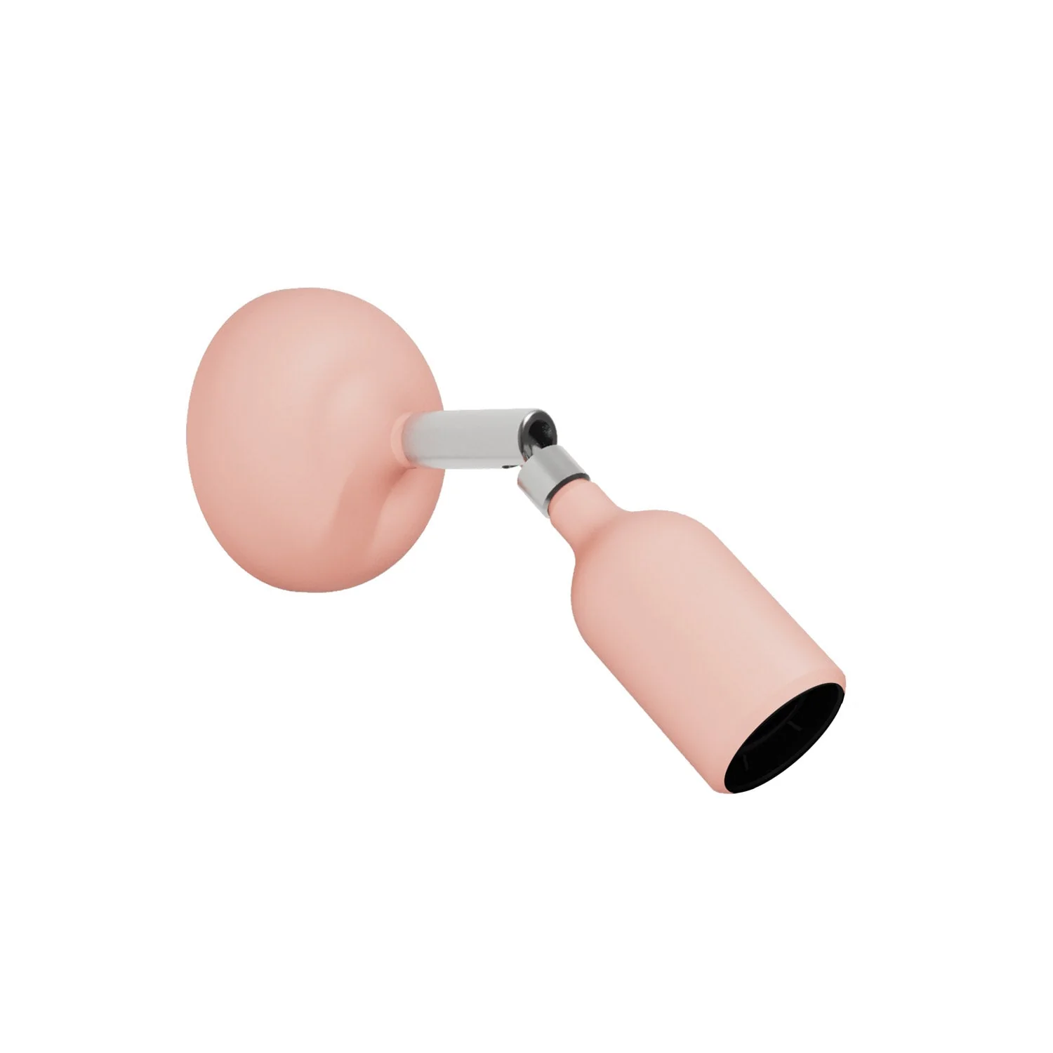 Silicone Fermaluce lamp with joint - Salmon