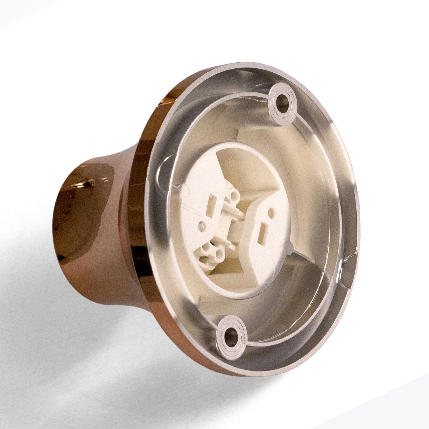 Fermaluce Vintage, punto luce metallizzato a parete o soffitto - Rame - Image 3
