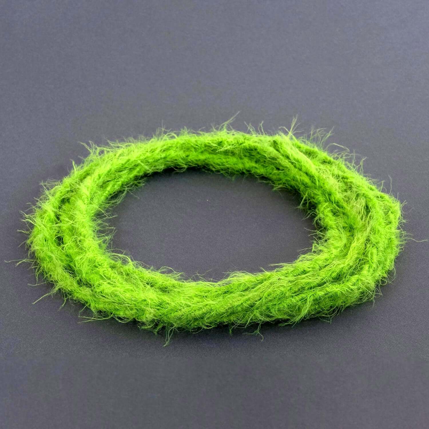Filo elettrico ricoperto in tessuto Verde Prato Marlene - L'Originale Creative Cables, per lampade originali - TP06 - Image 7