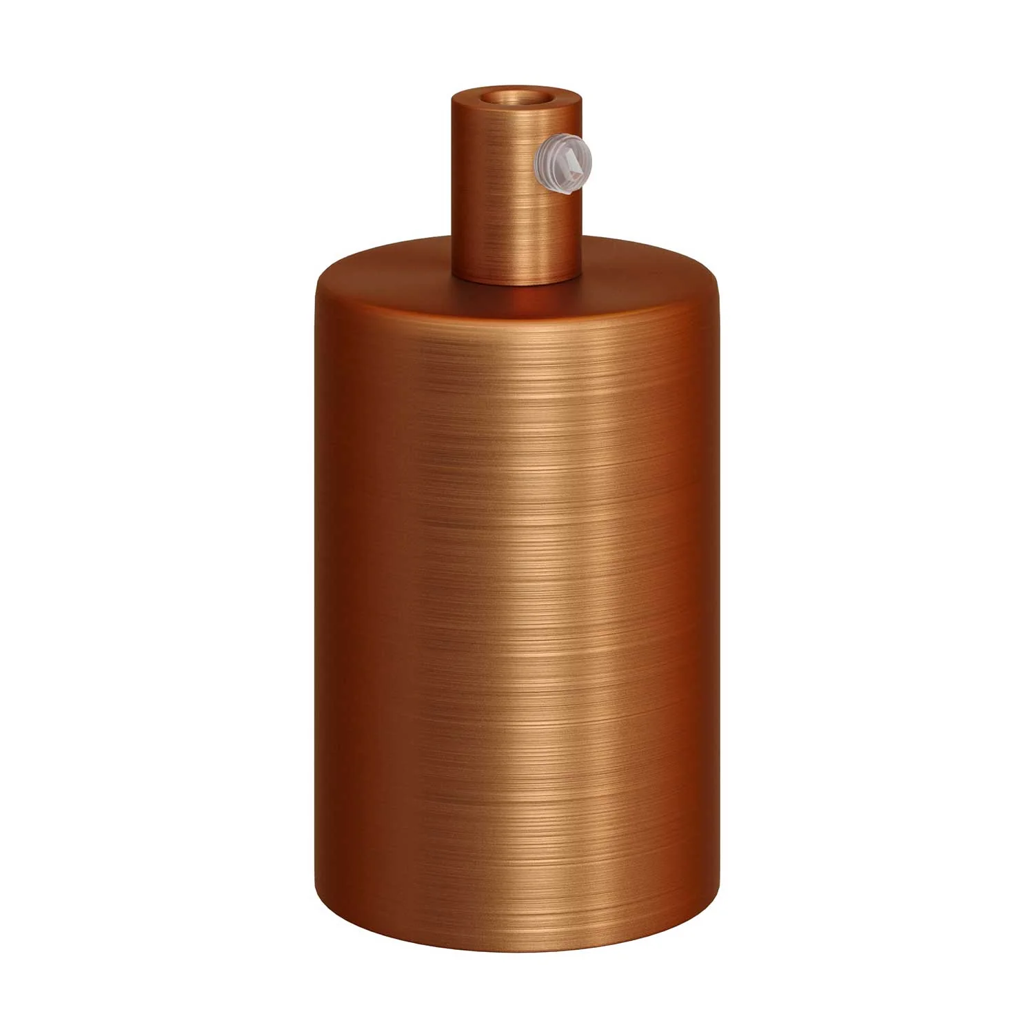 Flat Top Metal UL E26 light bulb socket kit - Brushed copper - Image 6