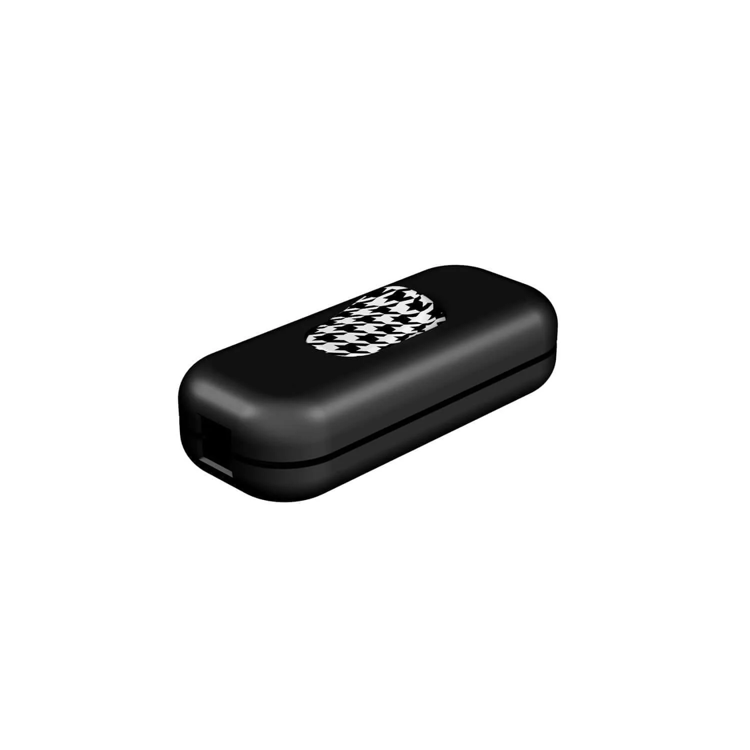 Interruttore Unipolare rompifilo Creative Switch Nero e pulsante Pied de poule - Image 2