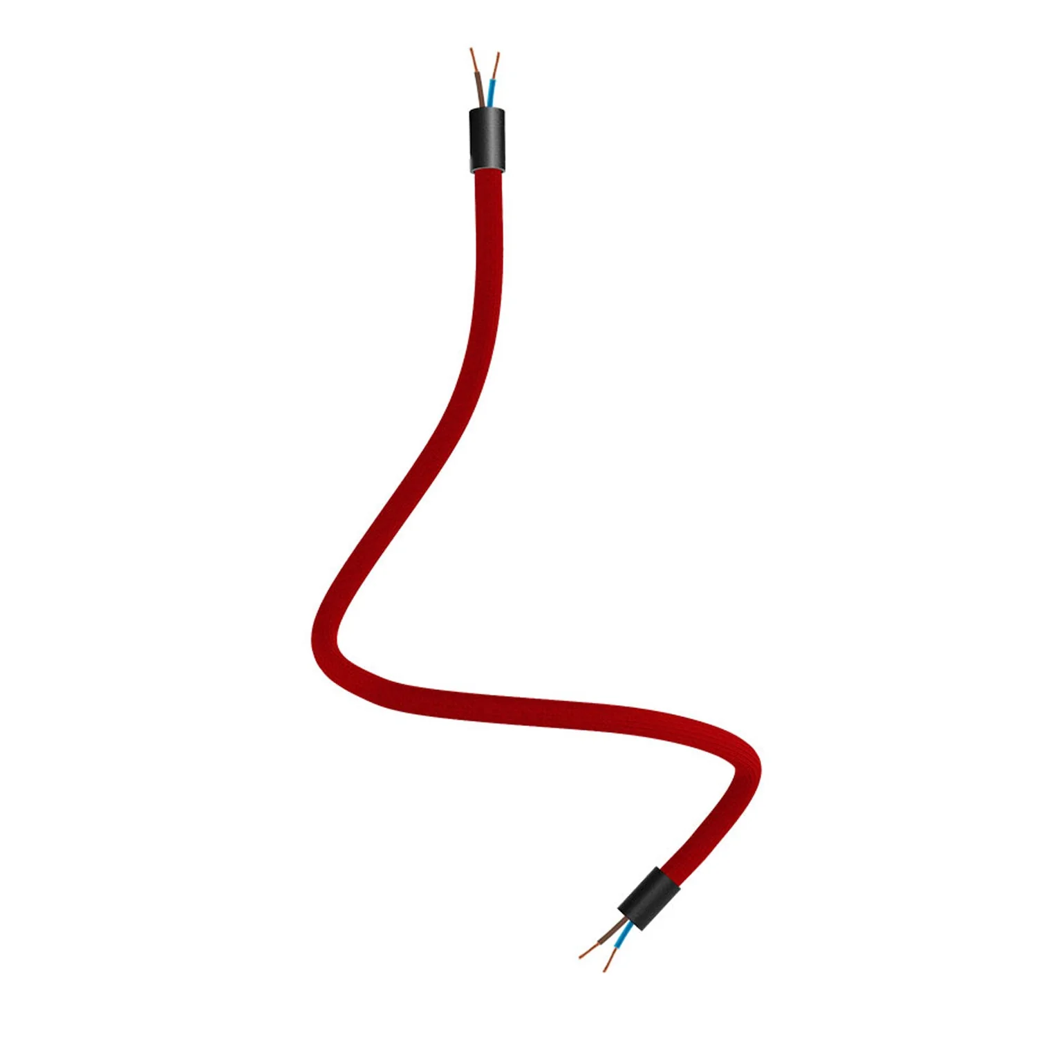 Kit Creative Flex tubo flessibile di estensione rivestito in tessuto RM09 Rosso con terminali metallici - Image 15