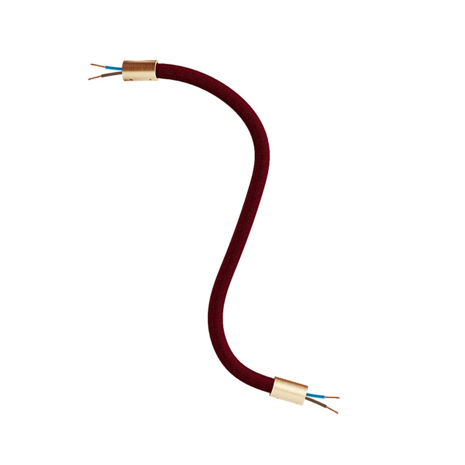 Kit Creative Flex tubo flessibile di estensione rivestito in tessuto RM19 Bordeaux con terminali metallici - Image 33