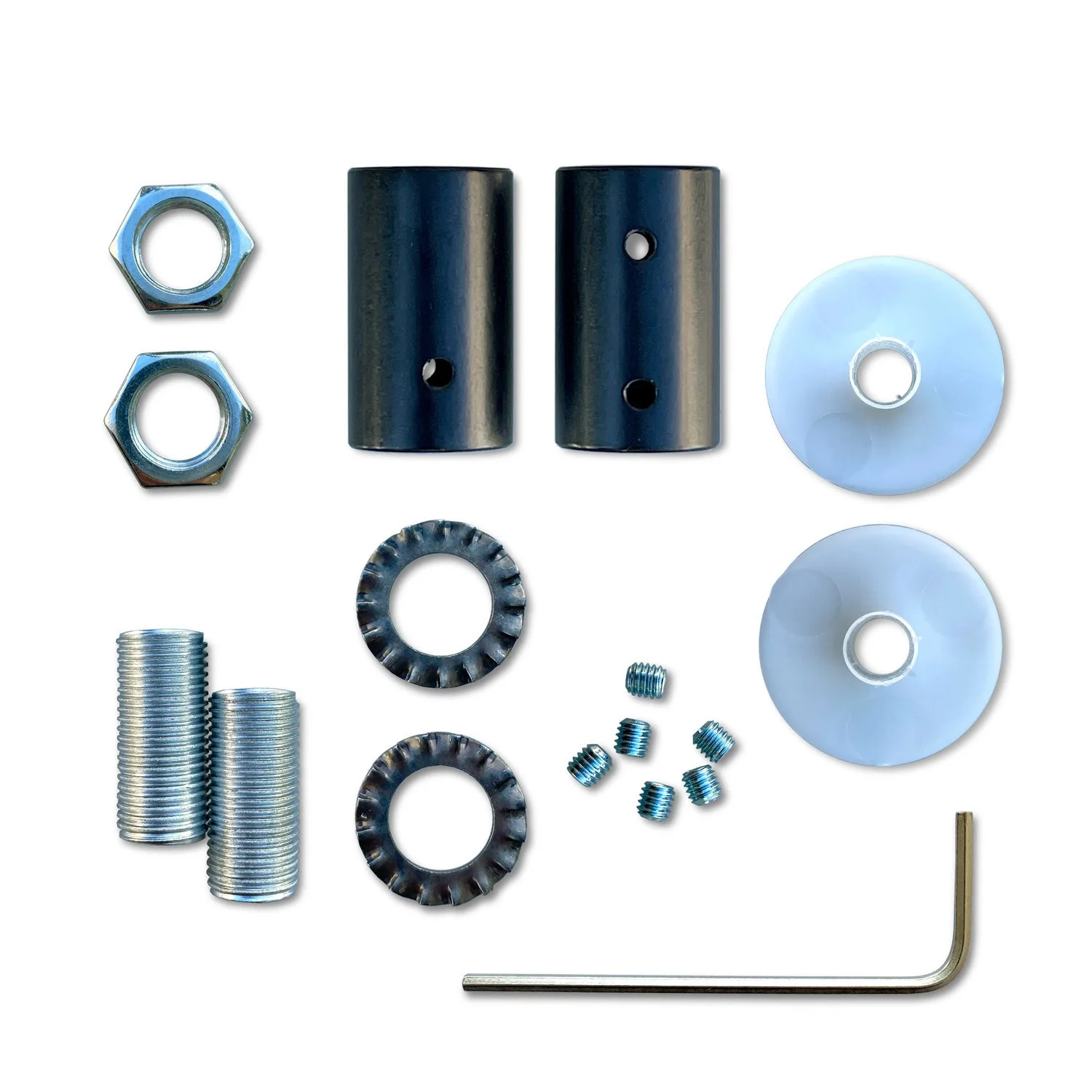 Kit Creative Flex tubo flessibile rivestito in tessuto RM77 Verde prato con terminali metallici - Image 14