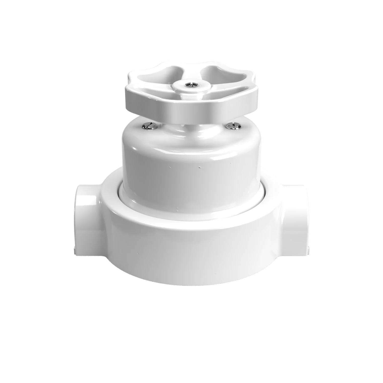 Kit interruttore/deviatore con manopola e base per Creative-Tubes in porcellana bianca - Image 15