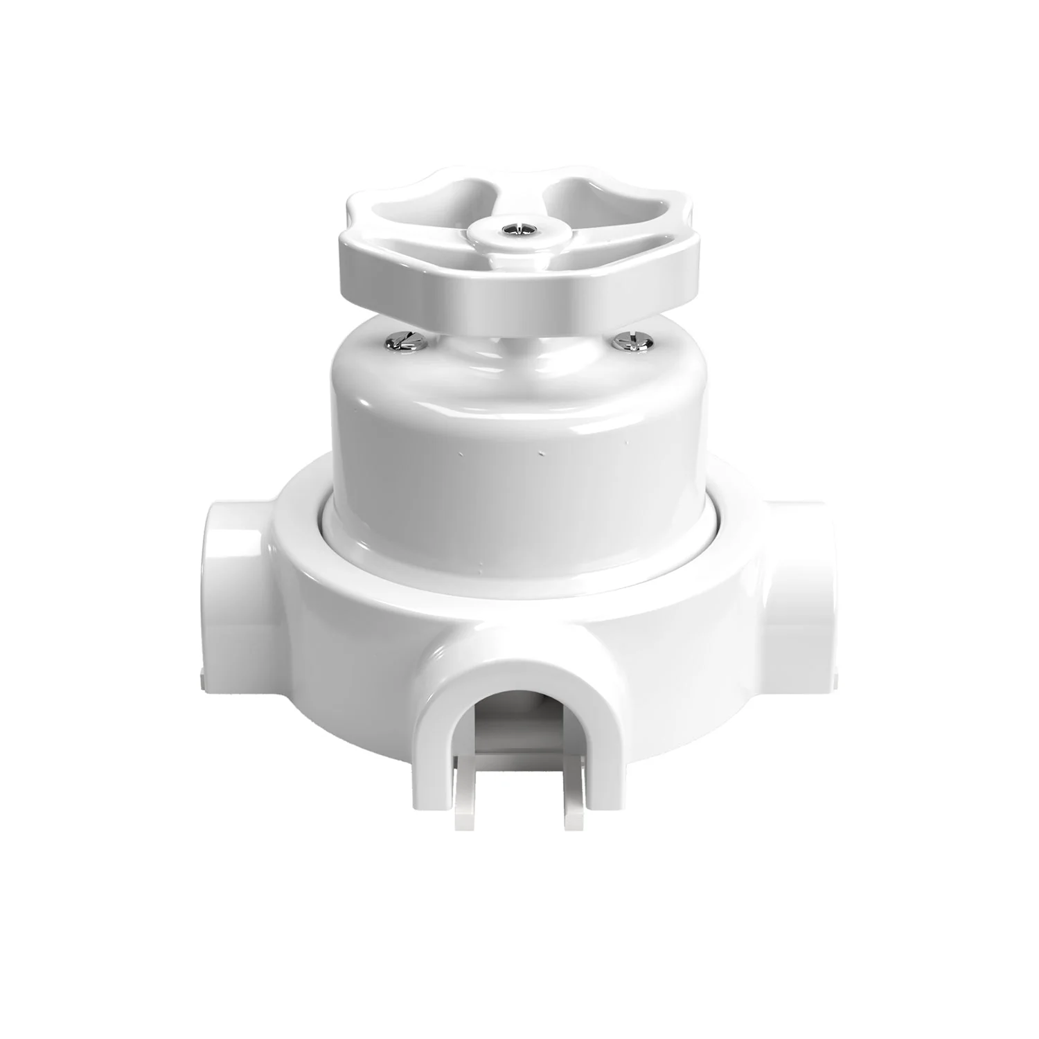 Kit interruttore/deviatore con manopola e base per Creative-Tubes in porcellana bianca - Image 22