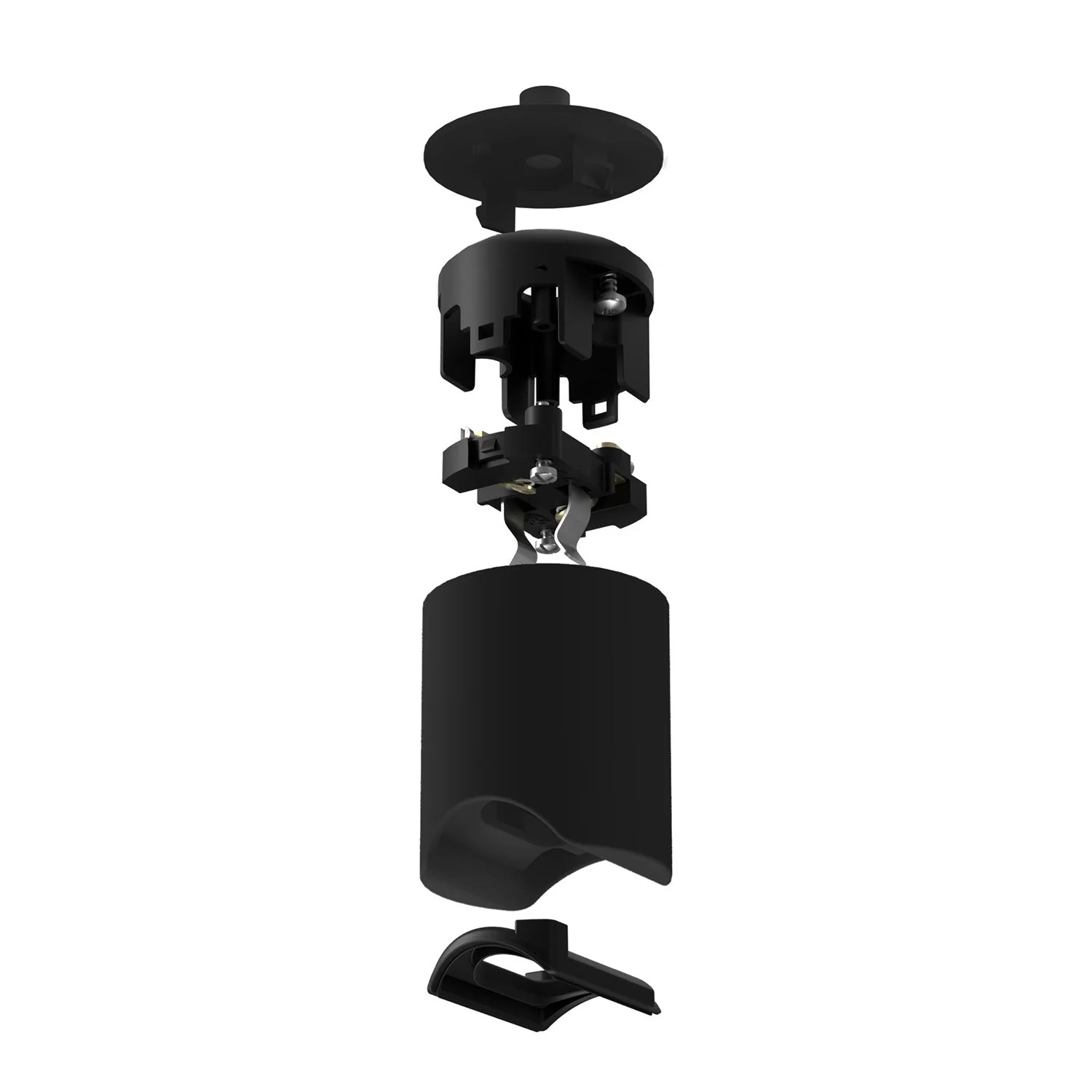 Kit portalampada esse14 per lampade a sospensione con attacco S14d - Nero - Image 2