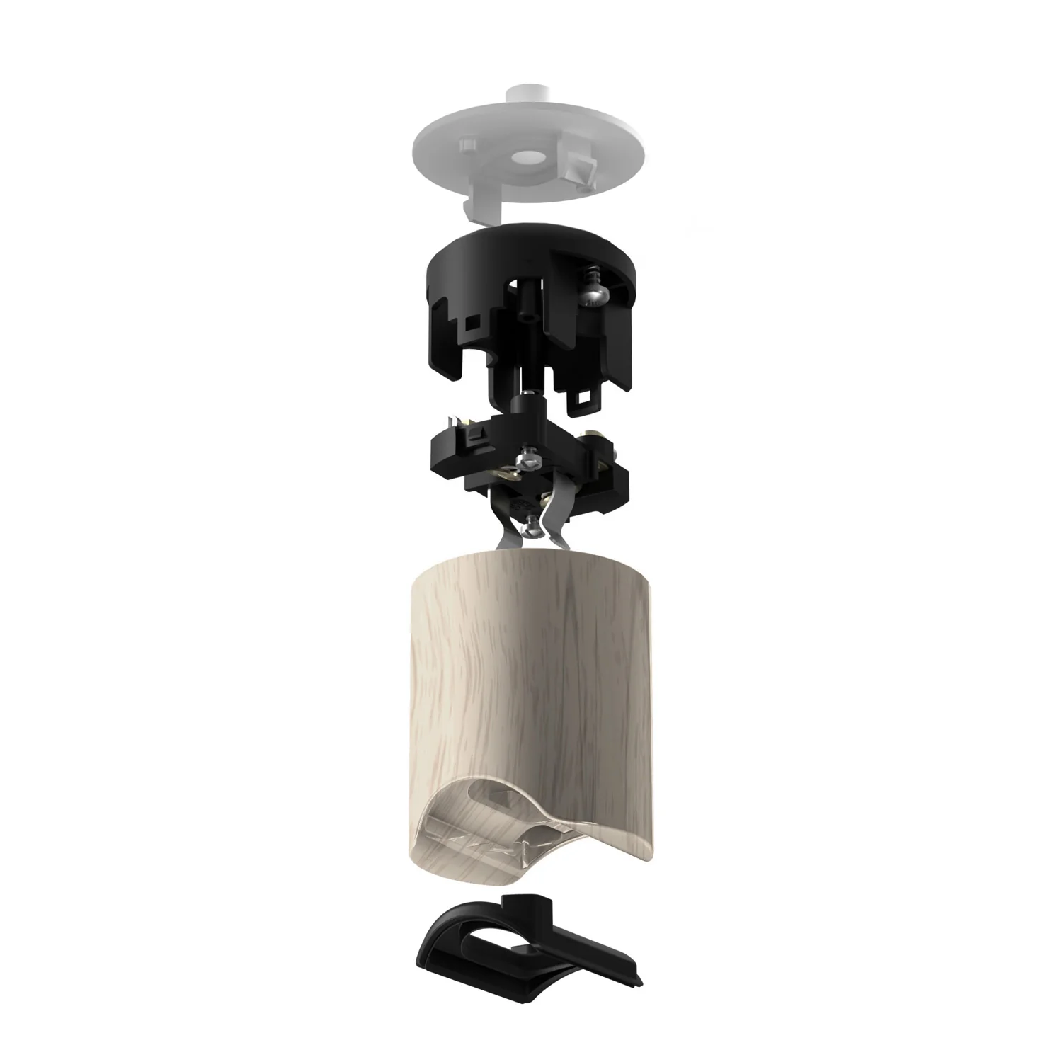 Kit portalampada esse14 per lampade a sospensione con attacco S14d - Neutro - Image 2