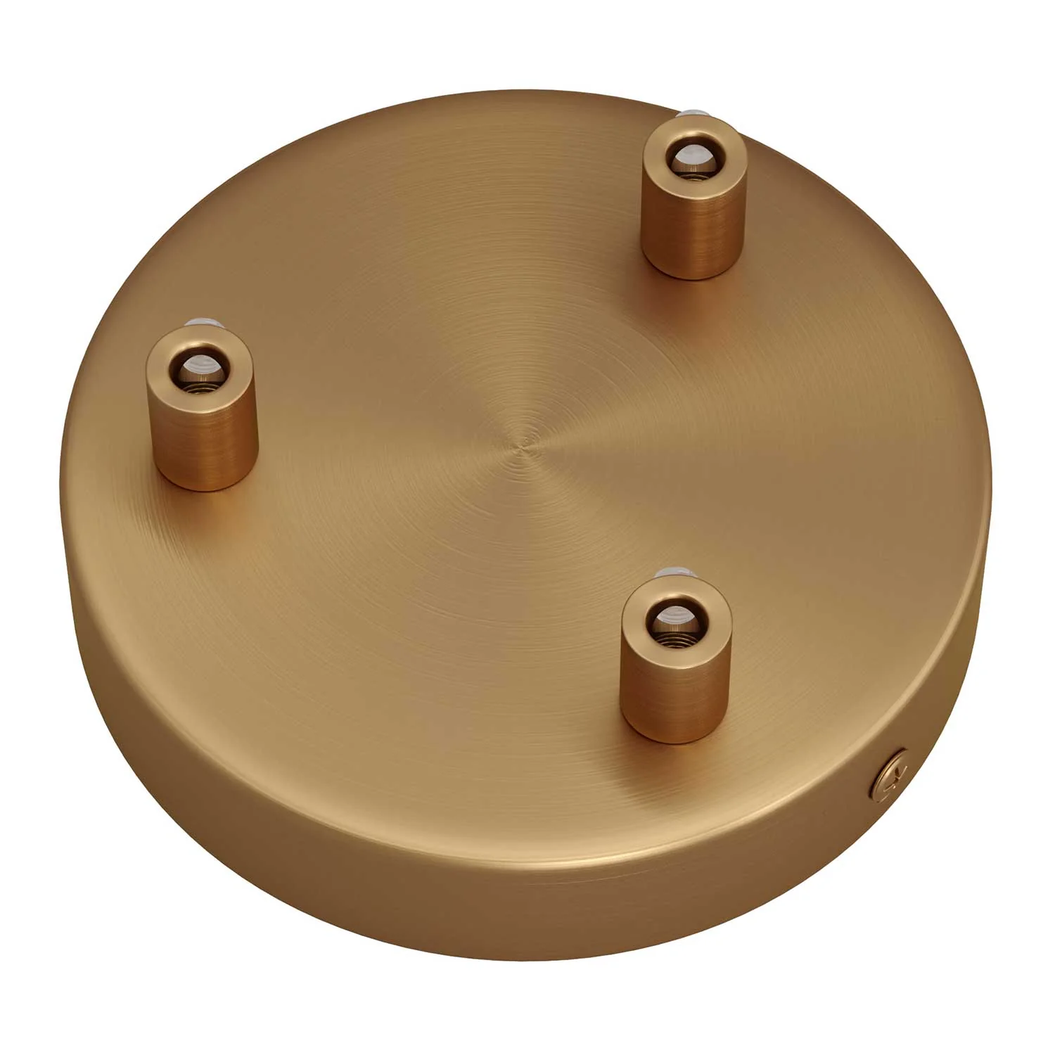 Kit rosone cilindrico in metallo a 3 fori - Bronzo satinato - Image 7