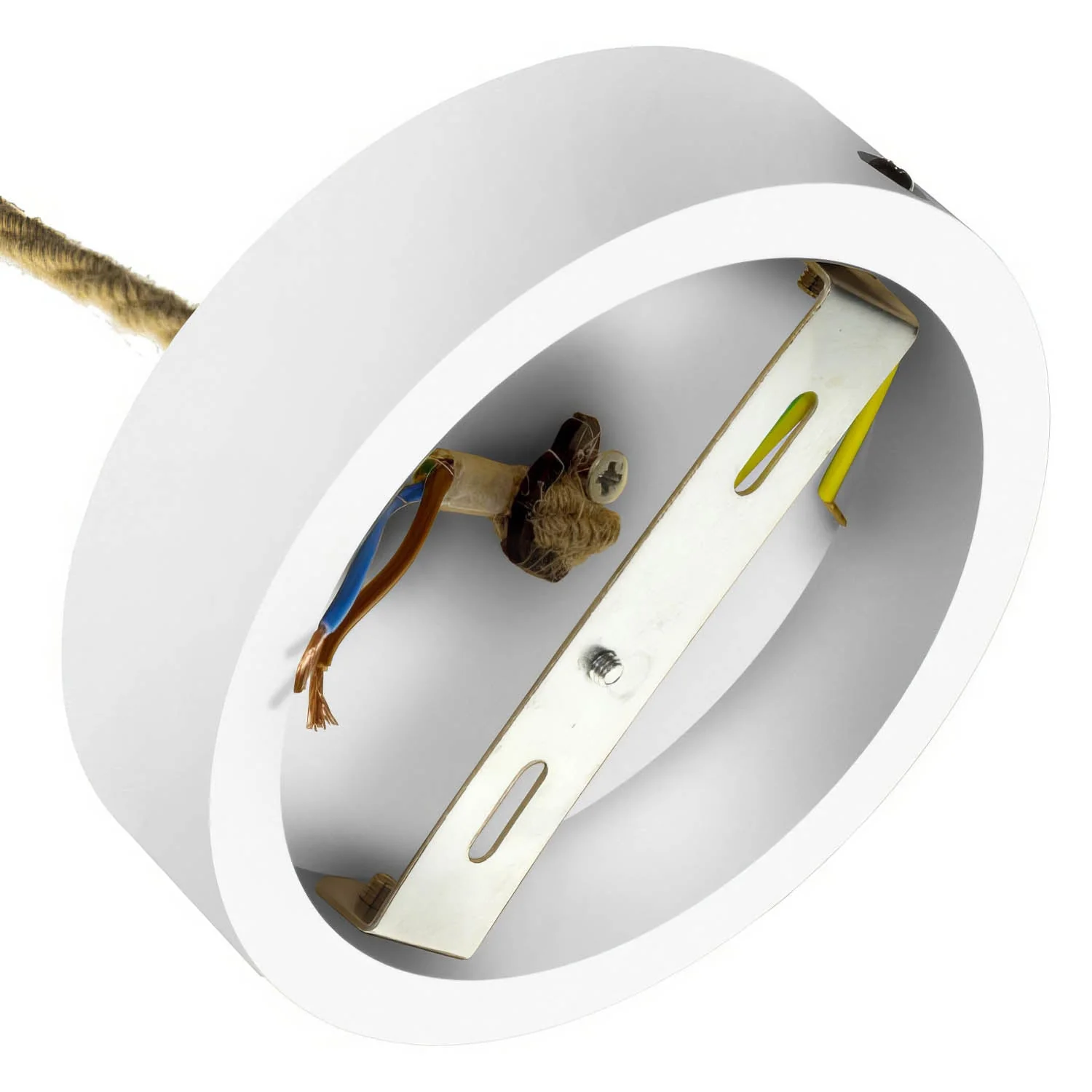 Kit rosone in legno - Bianco - Image 3