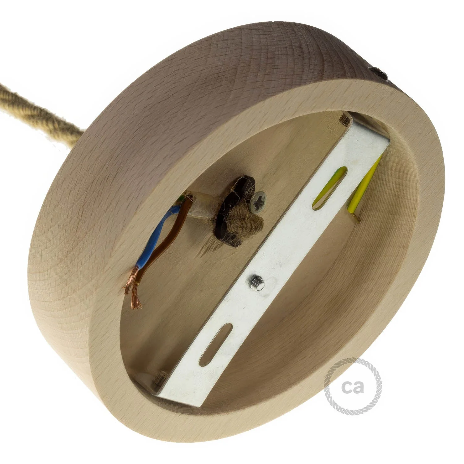 Kit rosone in legno - Neutro - Image 3